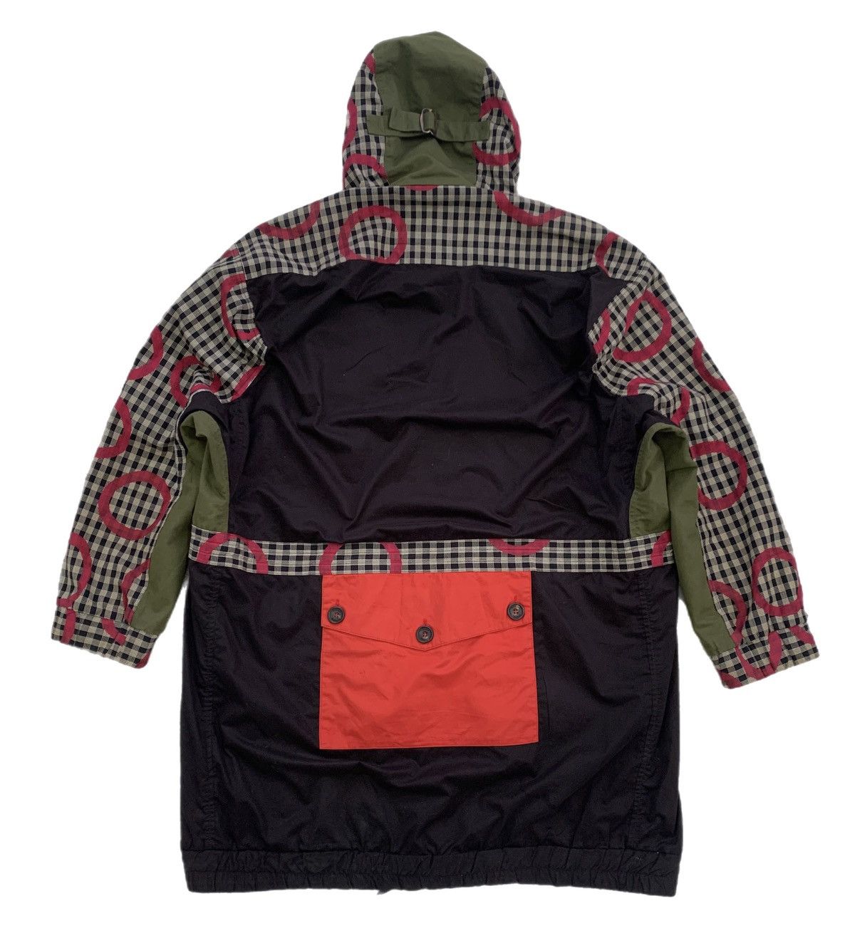 Vivienne Westwood Super Rare Vivienne Westwood Gingham Panel Coat Jacket Parka Size US L / EU 52-54 / 3 - 4 Thumbnail
