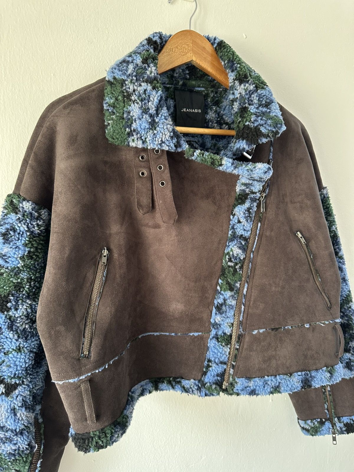 Japanese Brand Jeanasis Boa Fur Jacket Size US S / EU 44-46 / 1 - 5 Thumbnail