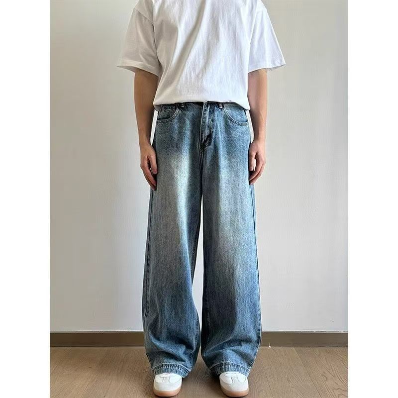 Japanese Brand × Jean Light Blue Classic Vintage Washed Casual Jeans Size US 32 / EU 48 - 1 Thumbnail