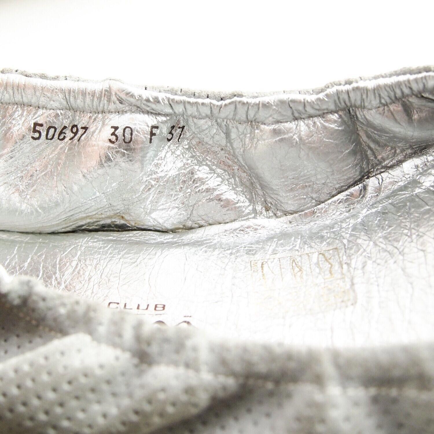 Santoni Santoni Ballet Flats Silver Leather Gray Suede EU 37 US 7 Size US 7 / IT 37 - 9 Thumbnail