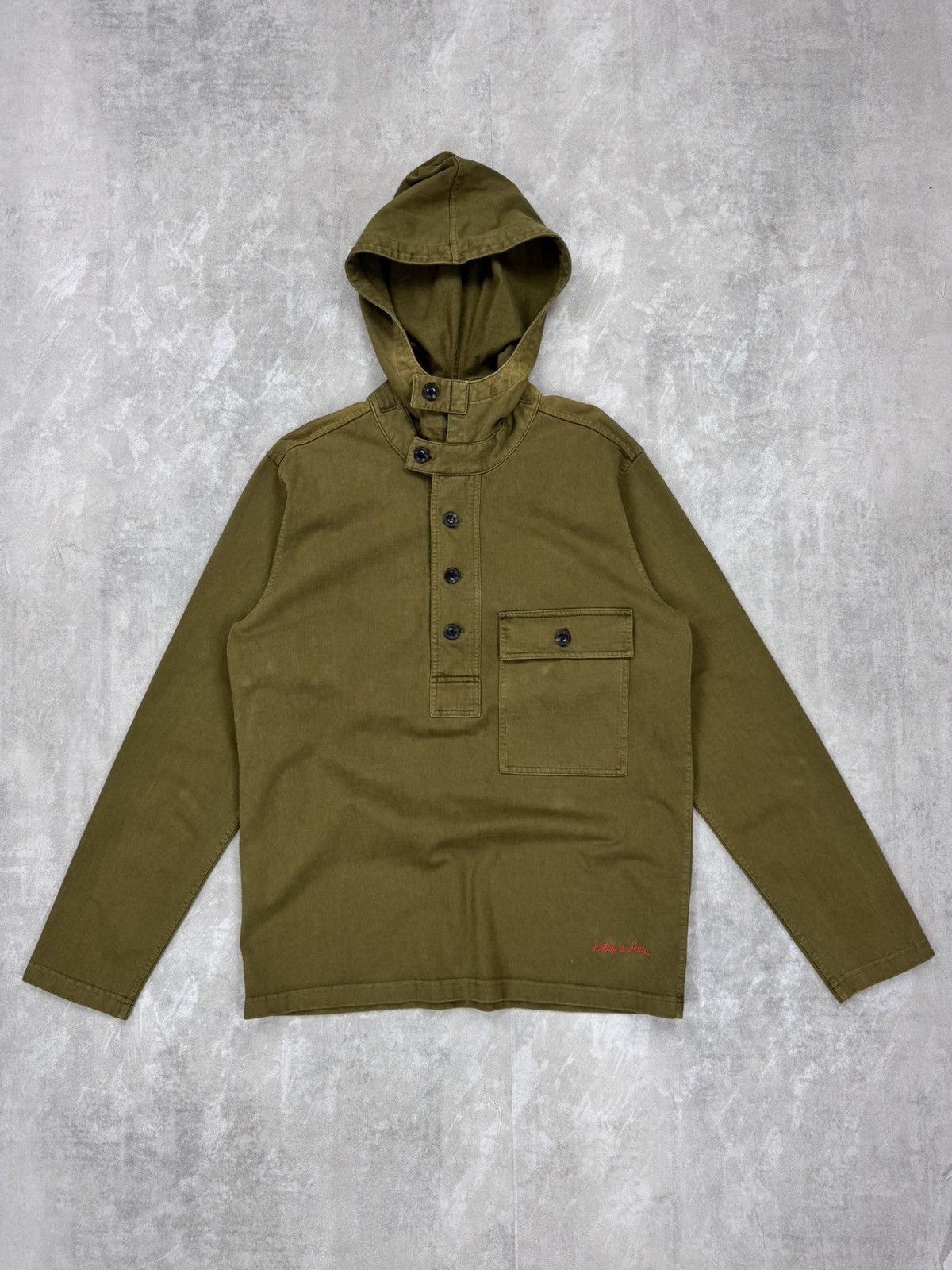 Scotch & Soda Scotch Soda A31 Inbetween Jacket military hooded Army Anorak Size US L / EU 52-54 / 3 - 1 Thumbnail