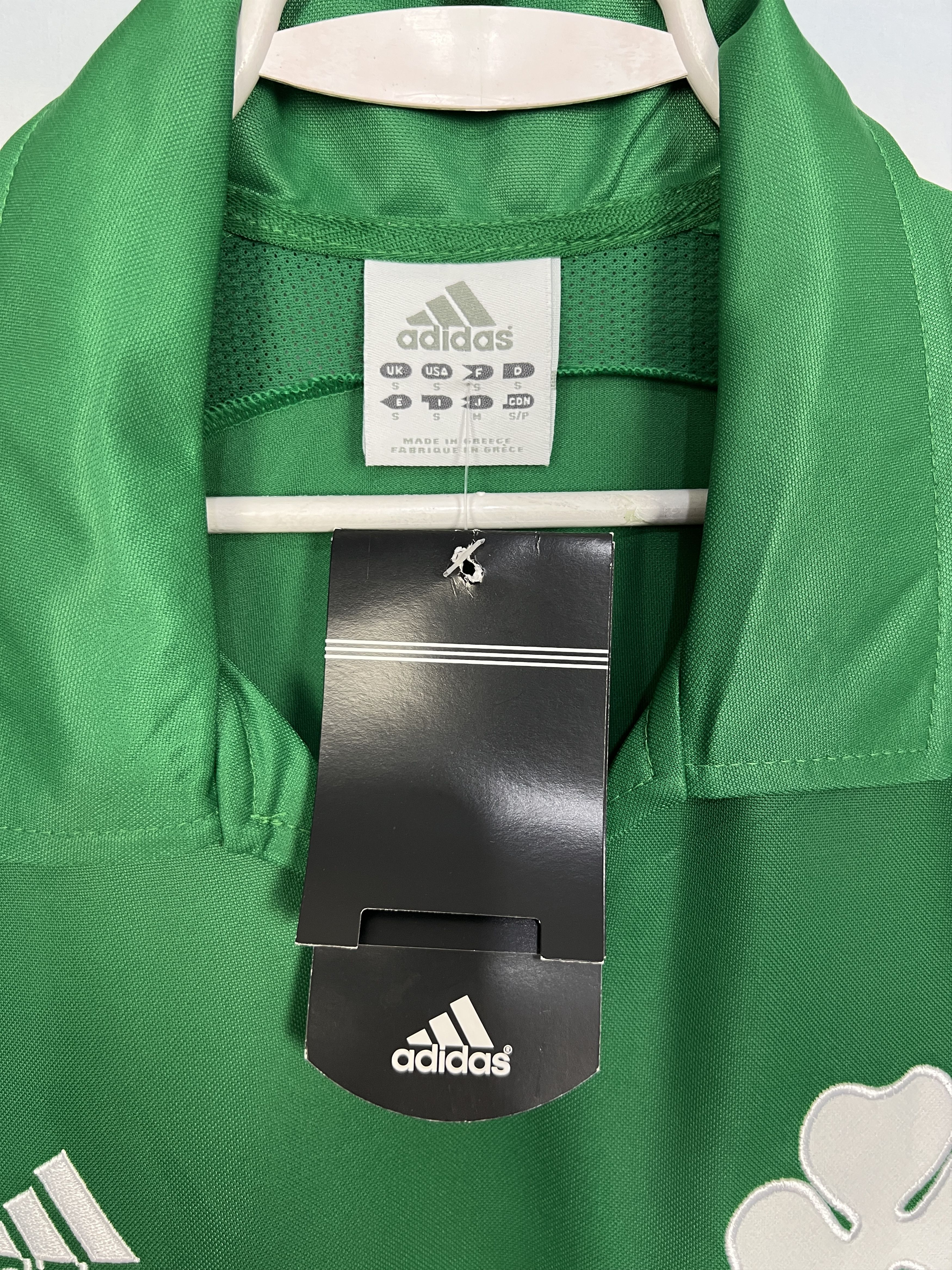 Adidas Panathinaikos Home football shirt 2008 Soccer Adidas Jersey Size US S / EU 44-46 / 1 - 5 Thumbnail