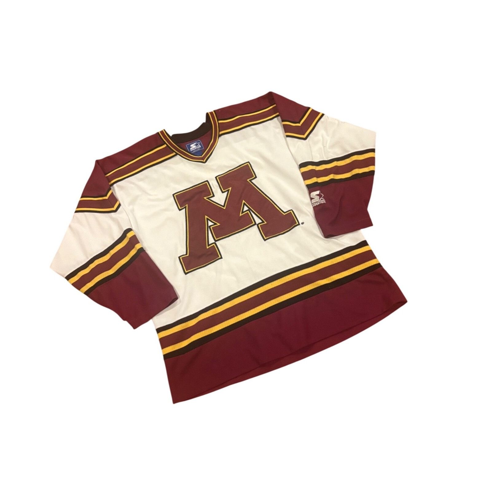 Starter Vintage 90s Starter Minnesota Golden Gophers Stitched NCAA H Size US M / EU 48-50 / 2 - 3 Thumbnail