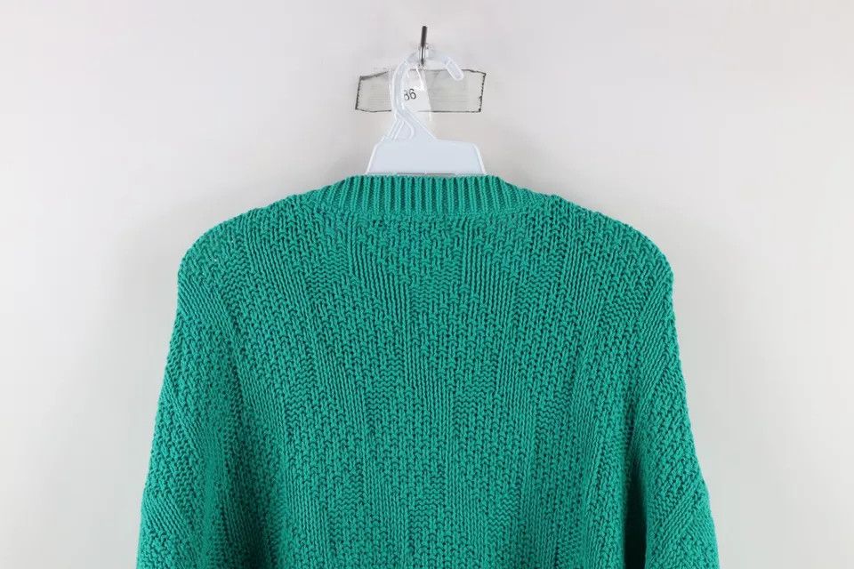 Vintage Vintage 90s Streetwear Textured Knit Crewneck Sweater USA Size US L / EU 52-54 / 3 - 9 Thumbnail