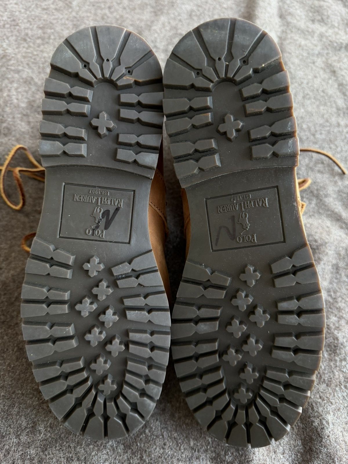 Polo Ralph Lauren Polo Ralph Lauren Leather Moc Toe Boots Size US 10 / EU 43 - 7 Thumbnail