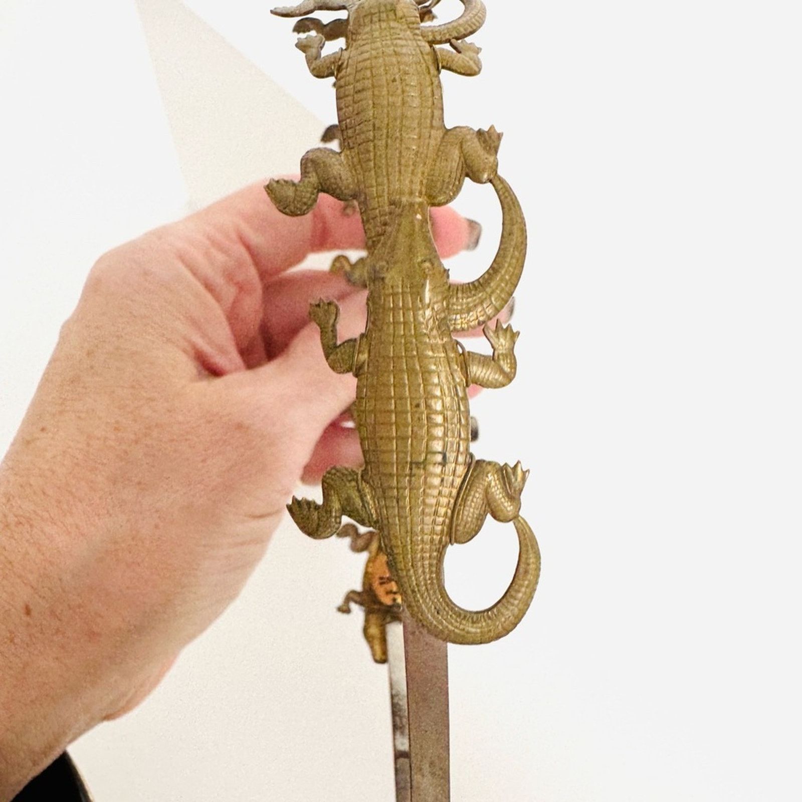 Eugenia Kim Eugenia Kim RARE HAND CAST bronze alligator headband Size ONE SIZE - 8 Thumbnail
