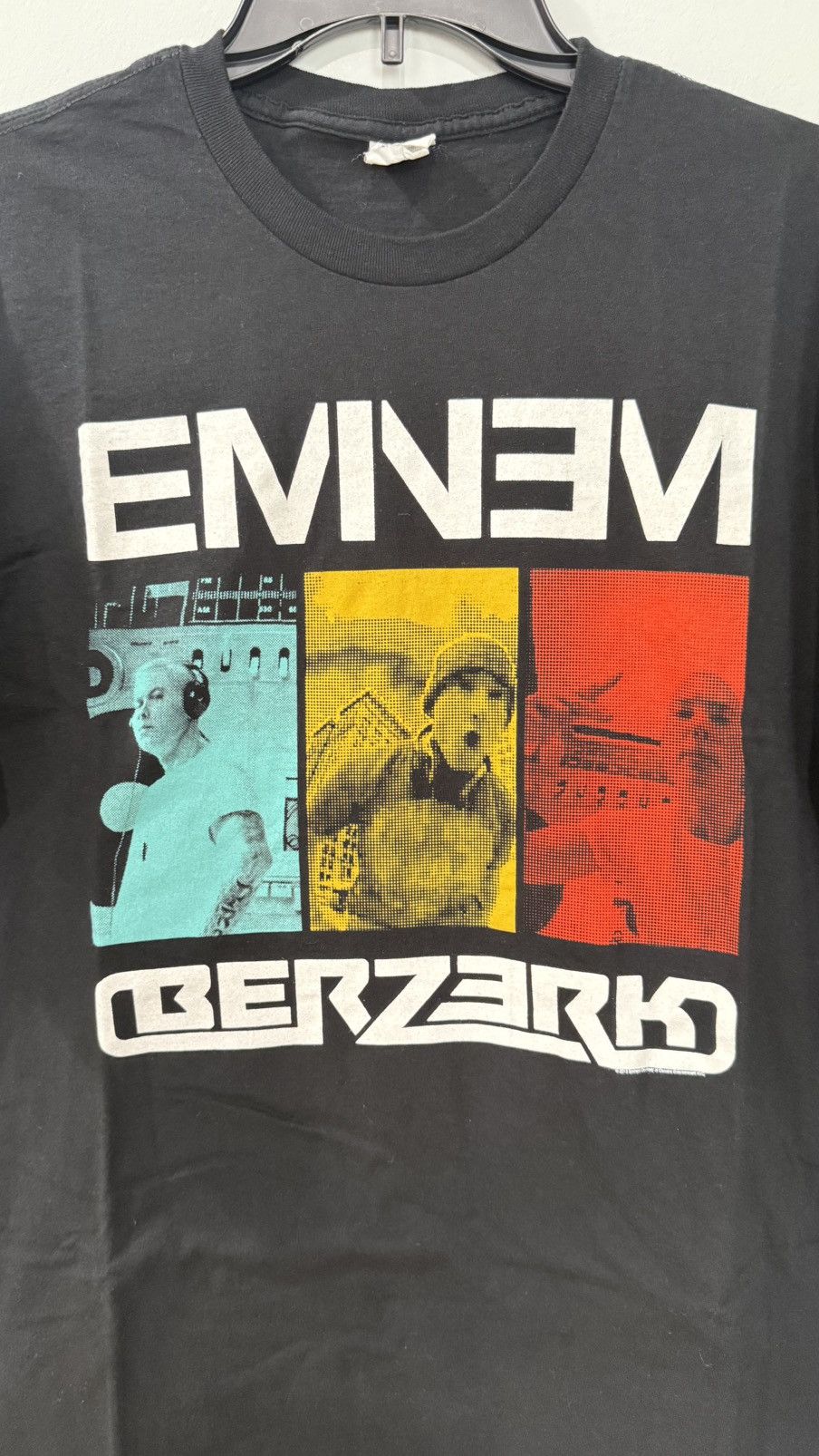 Rap Tees Eminem Berzerk 2013 Black Graphic T-Shirt Size XL Size US XL / EU 56 / 4 - 2 Thumbnail