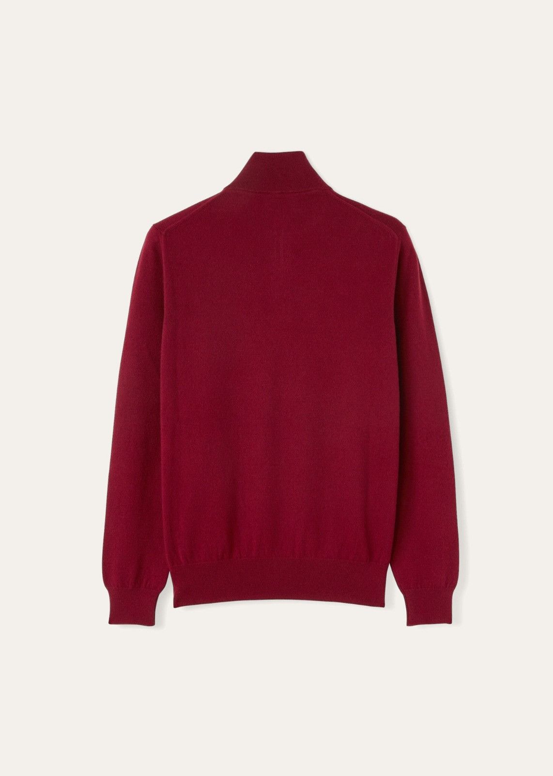 Loro Piana o1srvl11e1224 Baby Cashmere Half Zip Sweater in Red Size US XL / EU 56 / 4 - 2 Thumbnail