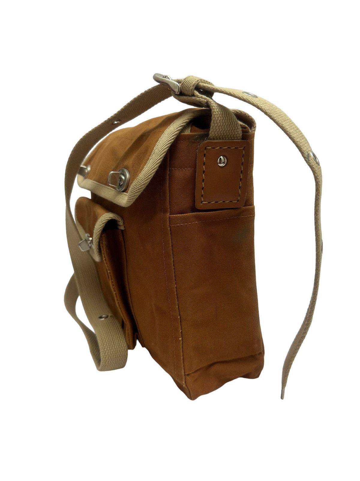 Ichizawa Shinzaburo Hanpu RARE ‼️ Ichizawa Shinzaburo Kaban Kyoto Canvas Sling Bag Size ONE SIZE - 3 Thumbnail