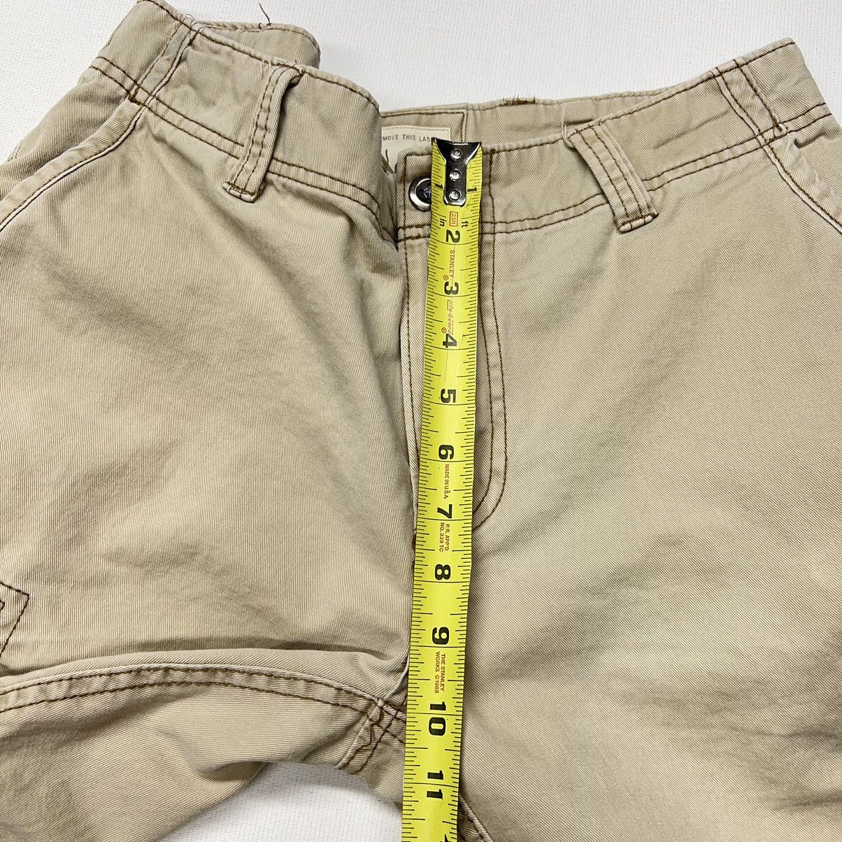 Vintage Iron Gear Cargo Pants Khaki Straight Pocket Baggy Workwear Size US 31 - 24 Thumbnail