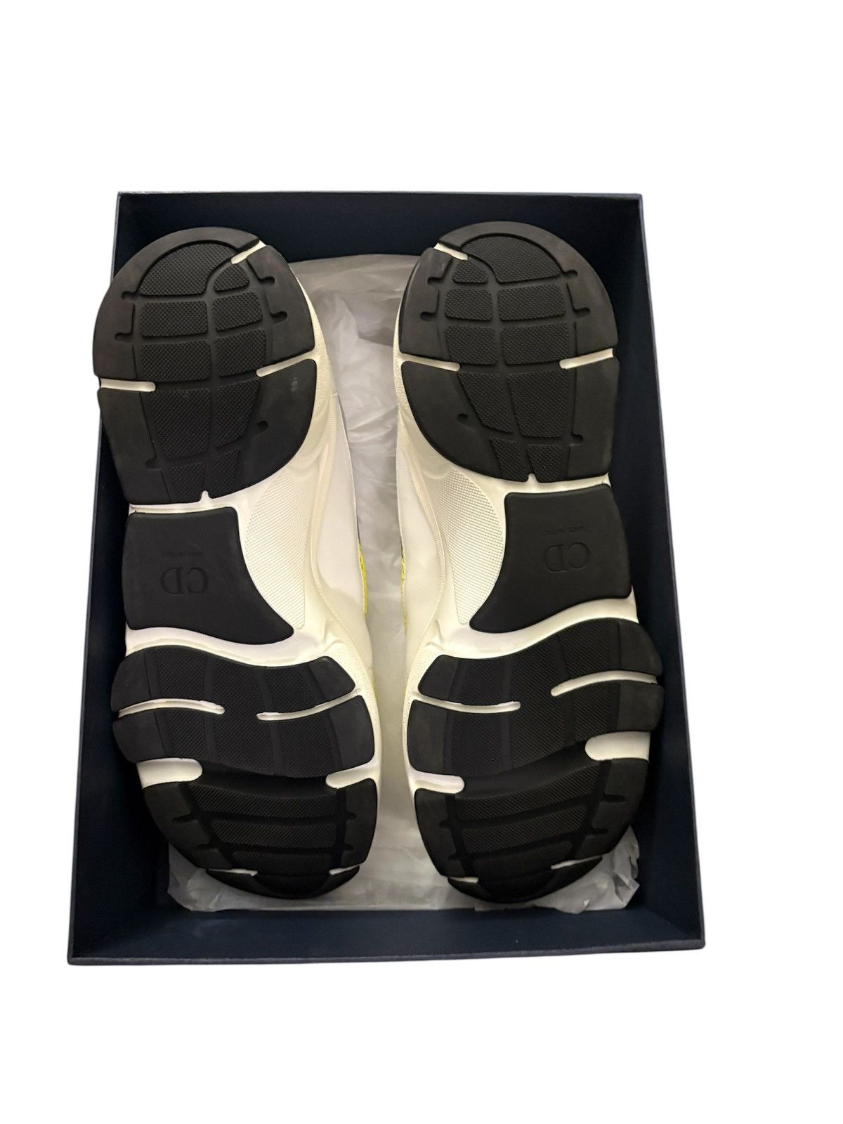 Dior Dior B22 White Yellow Size US 13 / EU 46 - 5 Thumbnail
