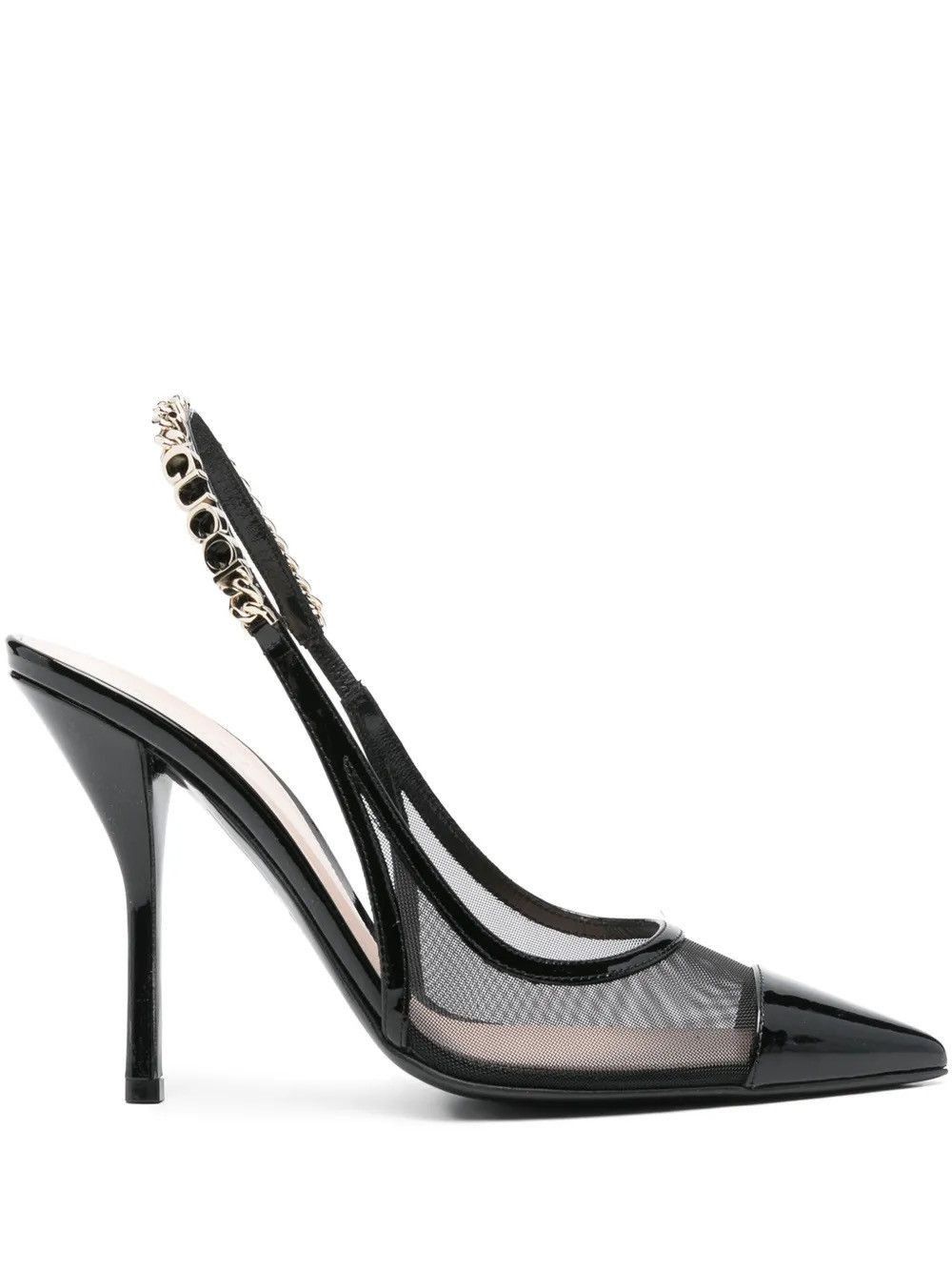 Gucci gucci signoria slingback pump mesh in black Size US 6 / IT 36 - 1 Thumbnail