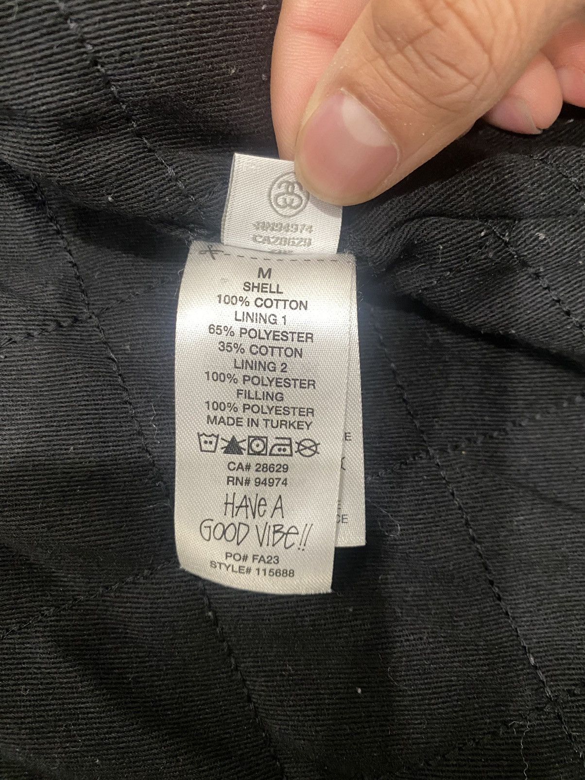 Stussy Stussy Shop Jacket 'One Wash' Size US M / EU 48-50 / 2 - 6 Thumbnail