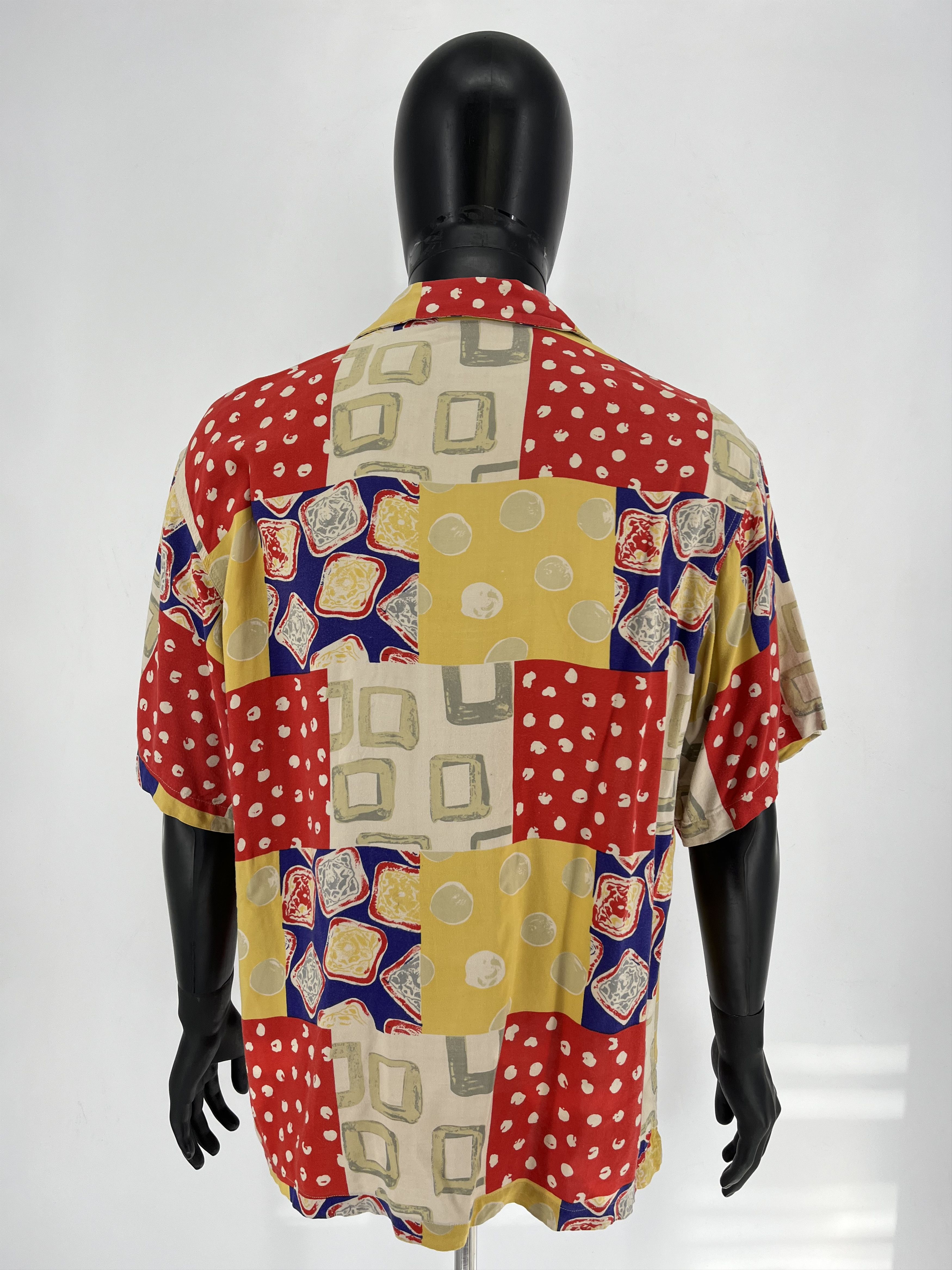 Vintage Vintage Y2K Art Streetwear Hawaiian Travis Scott style Size US L / EU 52-54 / 3 - 10 Thumbnail