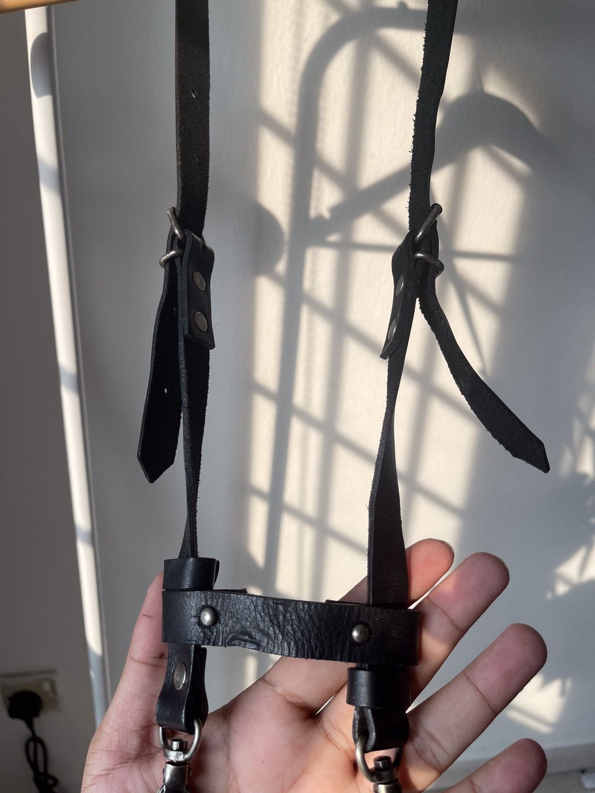 Jean Paul Gaultier 2000s Jean Paul Gaultier Bondage Sling Bag Size ONE SIZE - 14 Thumbnail
