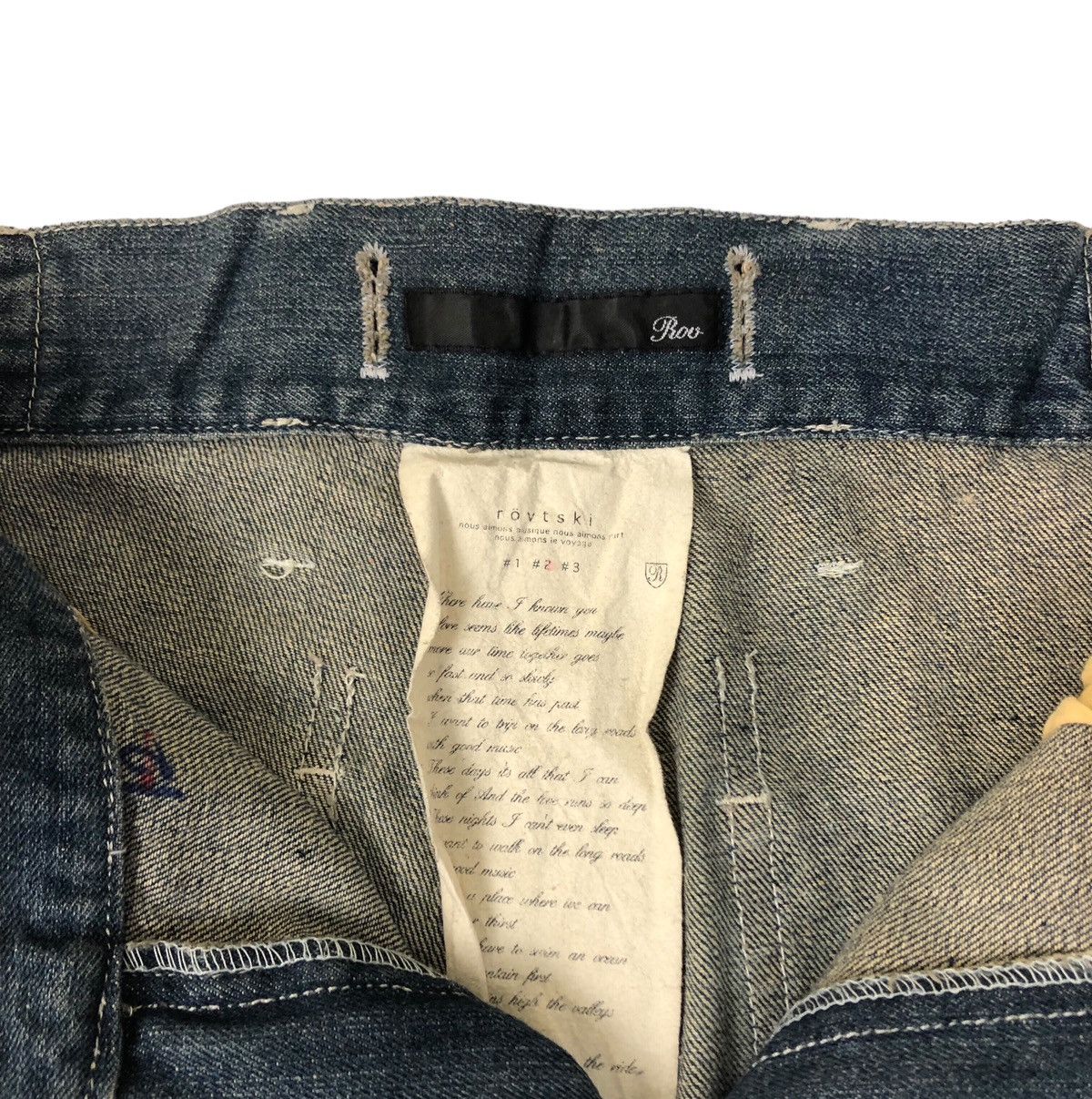 If Six Was Nine × Japanese Brand Japanese Brand Rovtski Carpenter Denim Jeans Size US 33 - 11 Thumbnail