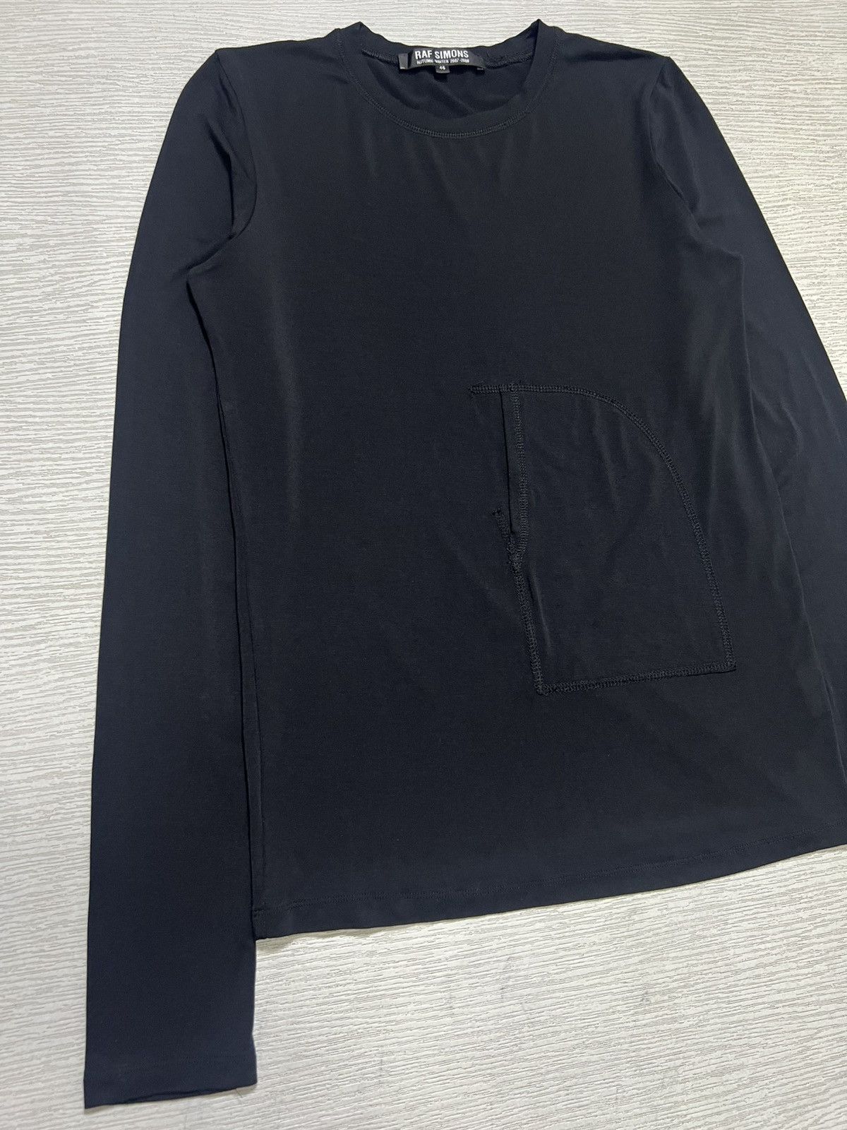 Raf Simons Raf Simons - A/W 07-08’ - Front Serged Pocket Longsleeve Size US S / EU 44-46 / 1 - 5 Thumbnail