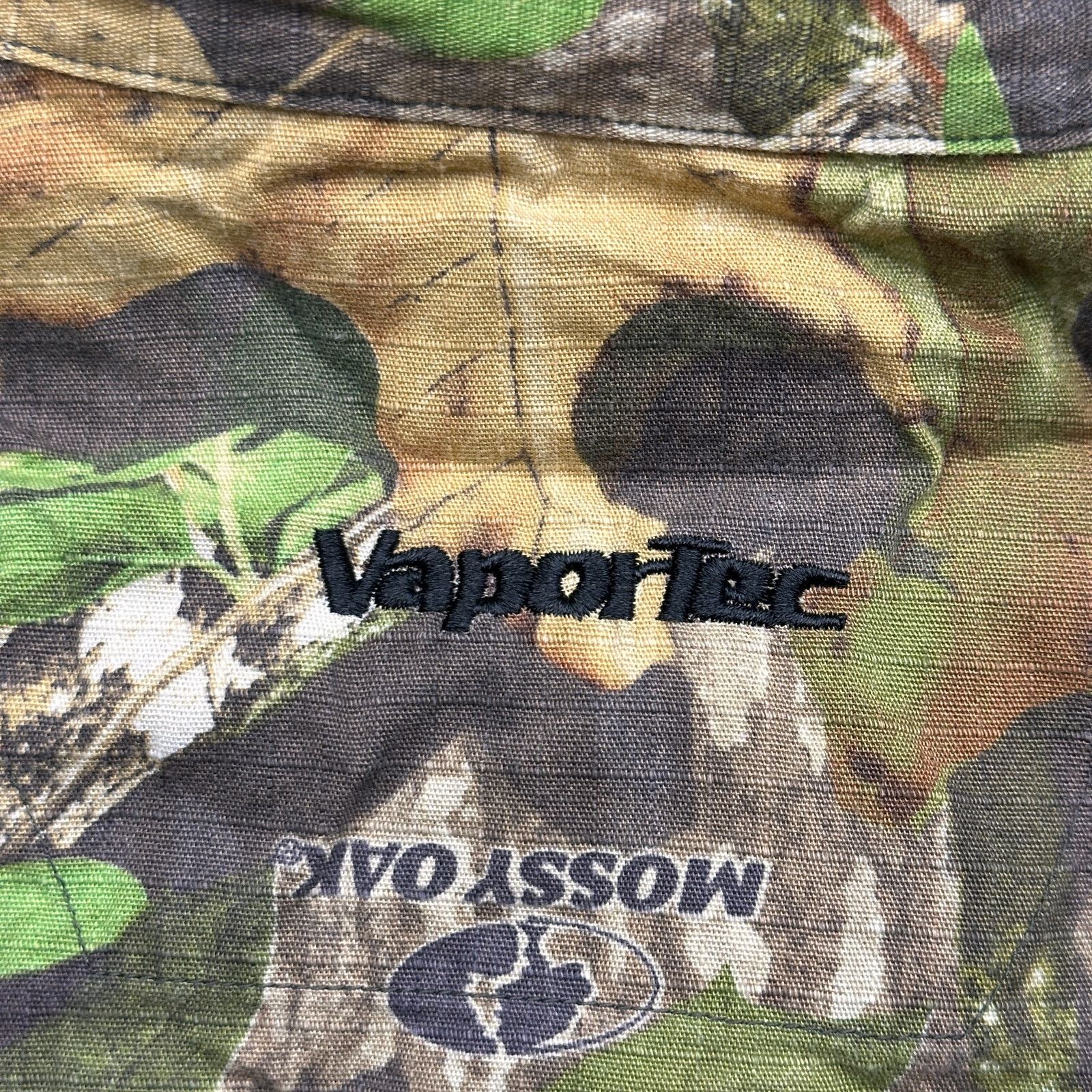 Mossy Oaks Mossy Oak Vapor-Tec Tree Camouflage Button Up Shirt Mens L Size US L / EU 52-54 / 3 - 10 Thumbnail