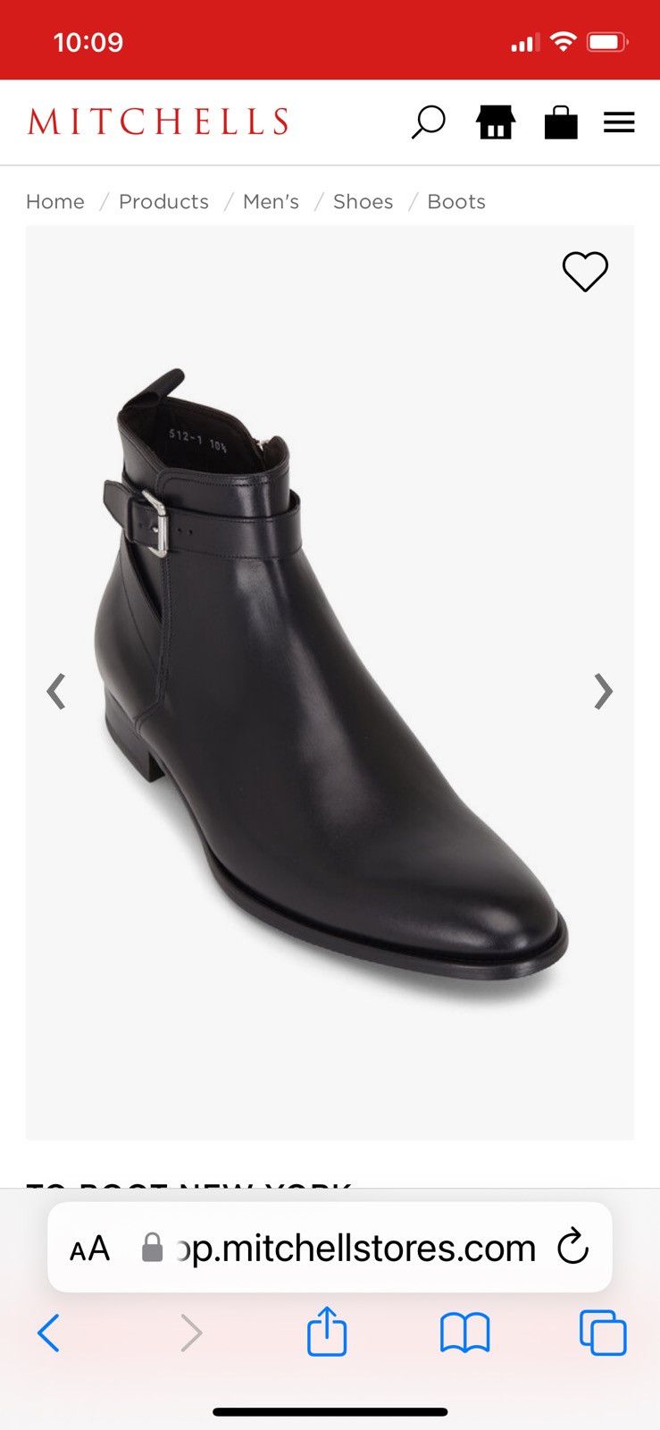 To Boot New York Clarence Leather Side Zip Boot Size US 12 / EU 45 - 1 Thumbnail