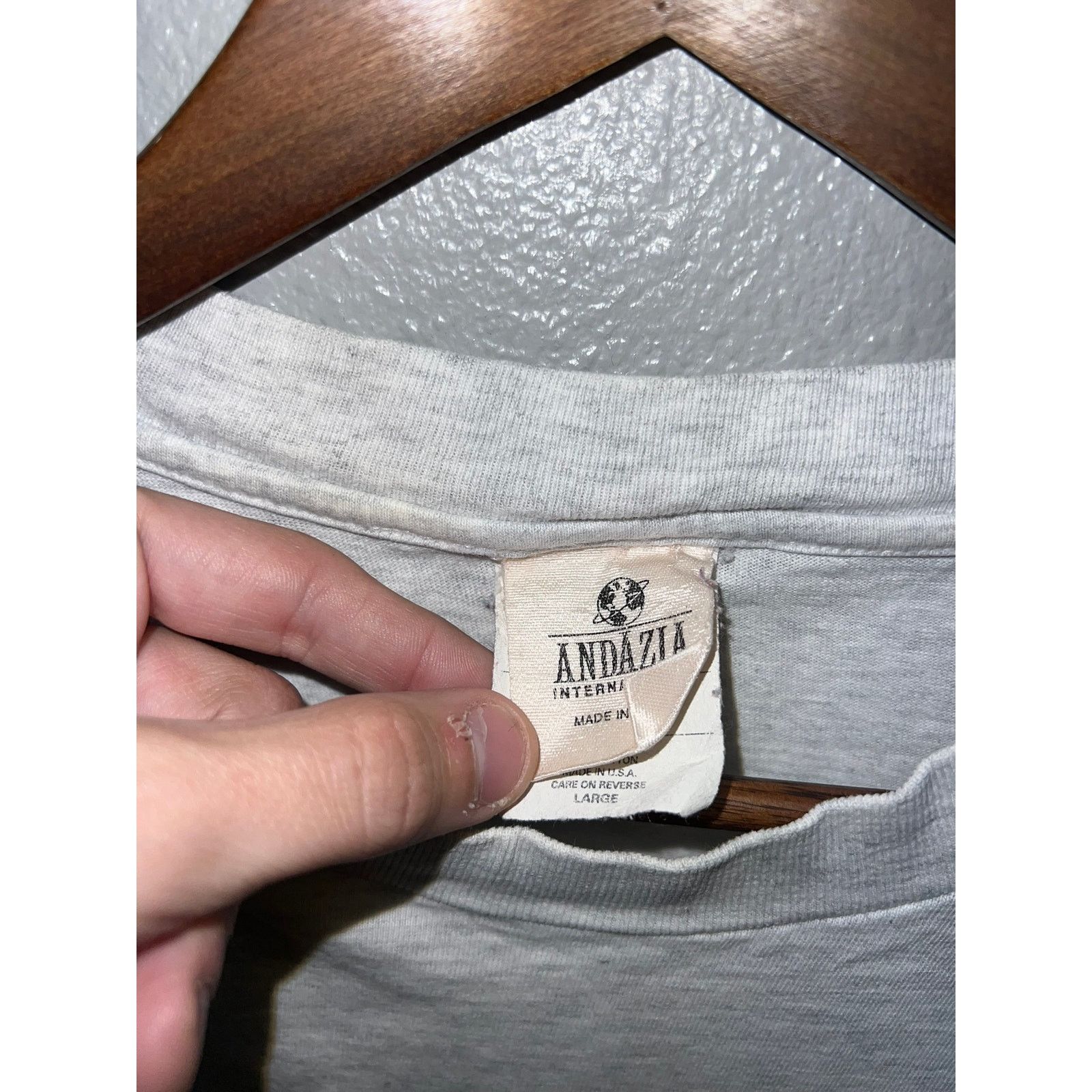 Vintage Vintage Nagono Olympics Shirt Japan Andazia Gray Tee Stained Size US M / EU 48-50 / 2 - 6 Thumbnail