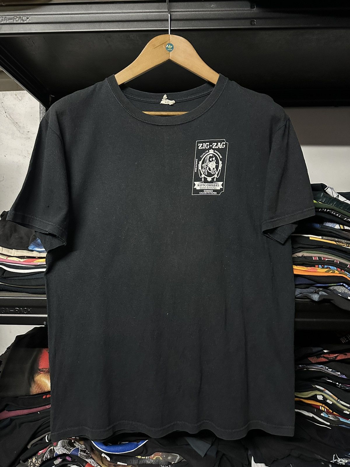 Anvil × Vintage Vintage Zig Zag Kutc Corners Faded Tee Size US M / EU 48-50 / 2 - 6 Thumbnail