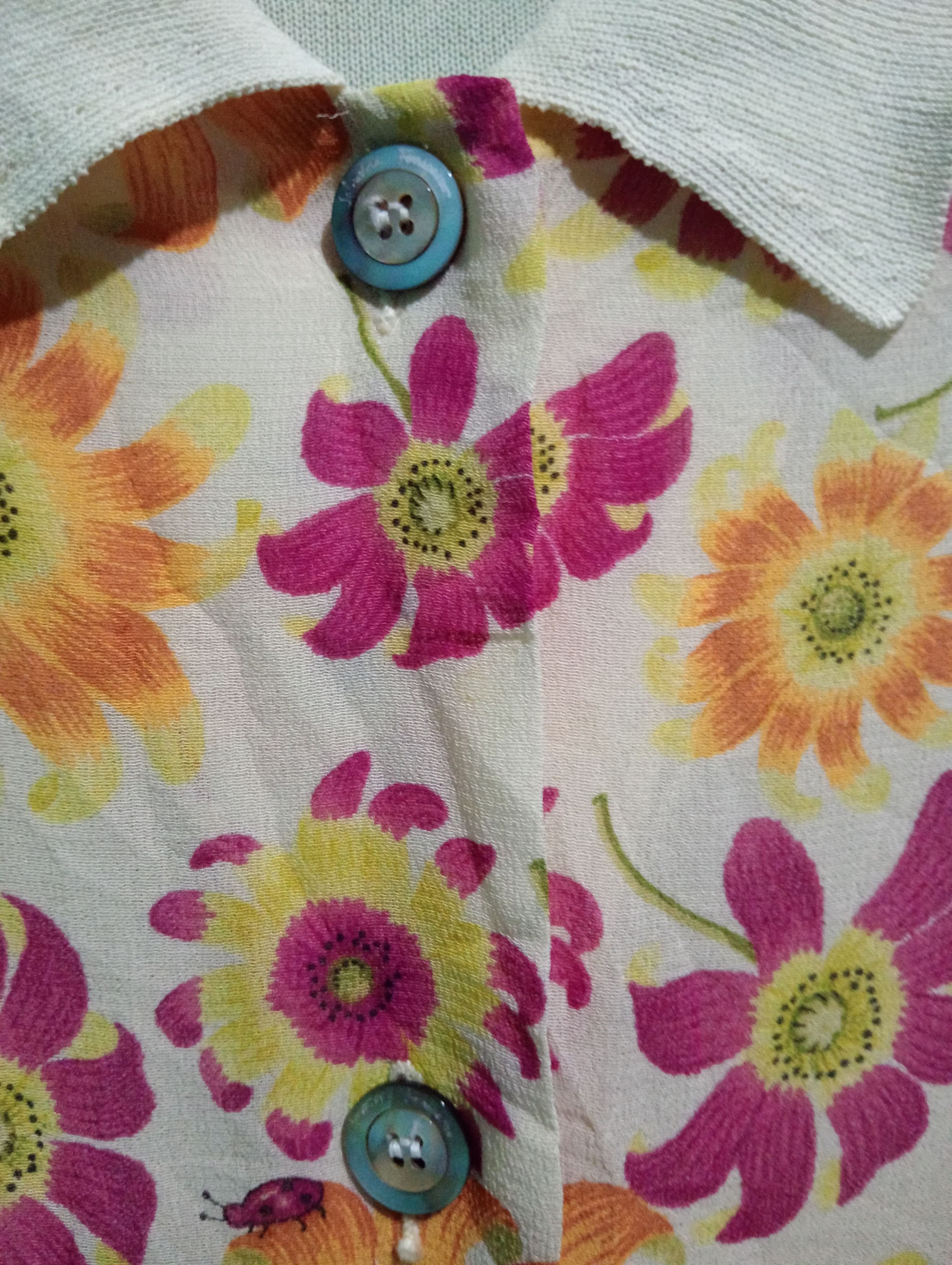 Salvatore Ferragamo Salvatore Ferragamo Floral Silk Sweatshirt Size M / US 6-8 / IT 42-44 - 6 Thumbnail