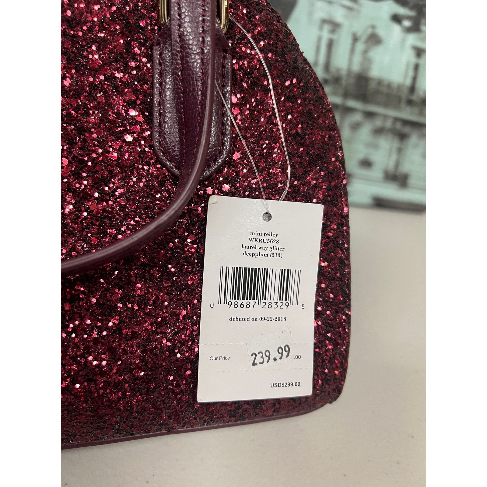 Kate Spade Kate Spade WKRU5628 Laurel Way Glitter Mini Reiley Size ONE SIZE - 7 Thumbnail