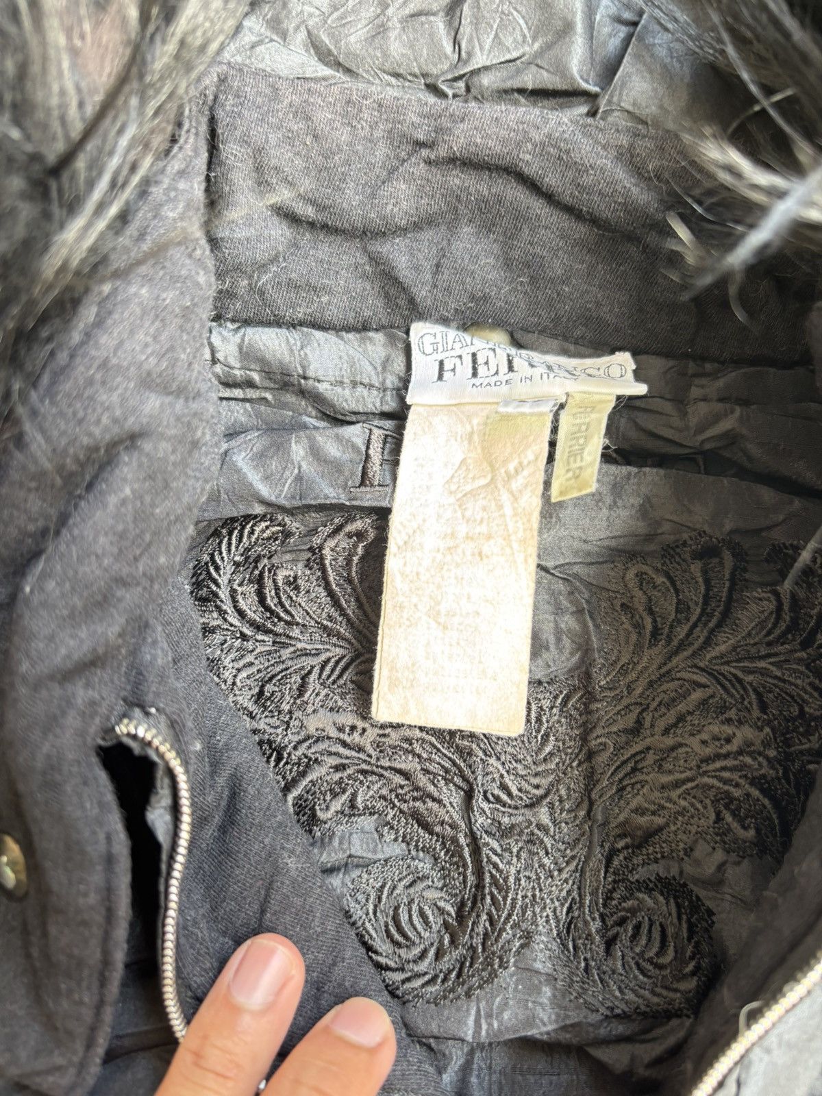Gianfranco Ferre Gianfranco ferre fur hooded jacket Size US L / EU 52-54 / 3 - 5 Thumbnail