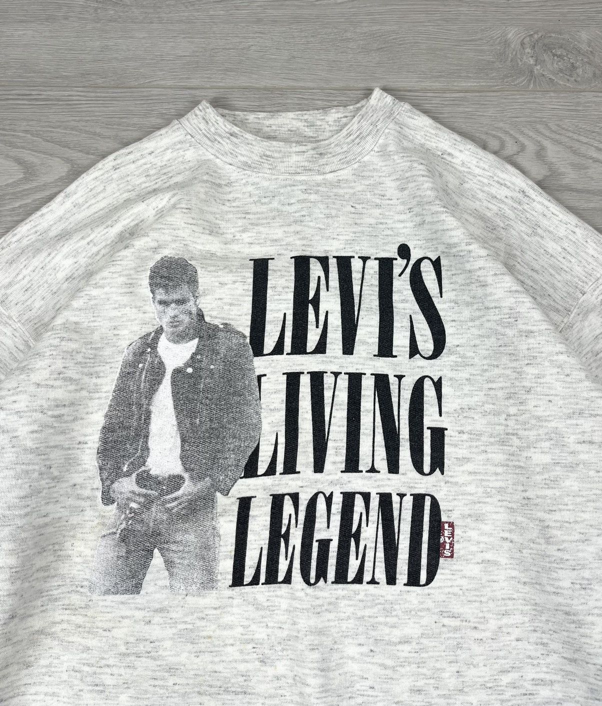 Levi's × Vintage Levi’s Vintage 80s Living Legend Movie Rare Sweatshirt Size US L / EU 52-54 / 3 - 4 Thumbnail