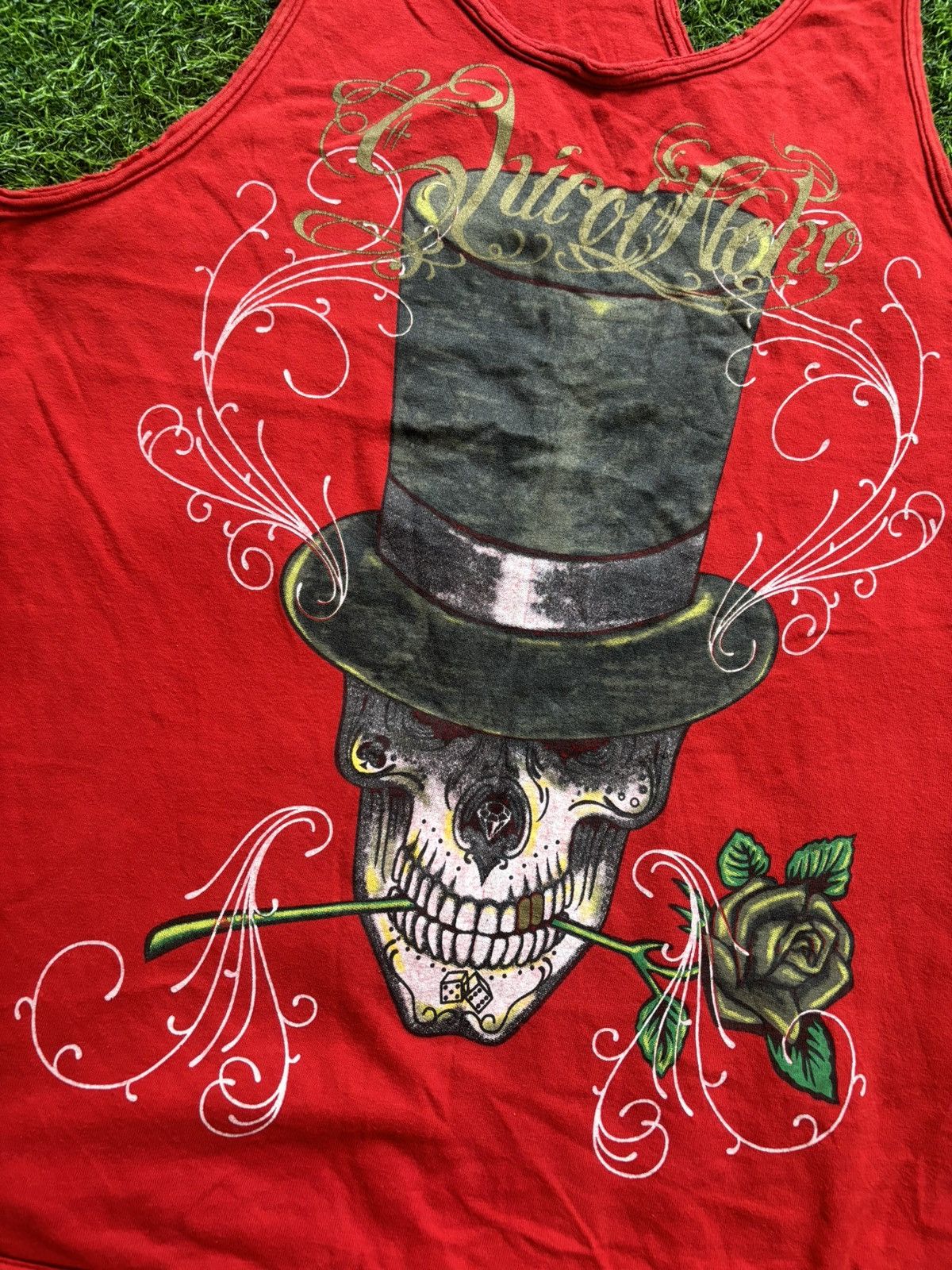 Hysteric Glamour Y2k Shilai Neka Skull Punk Style Tank Tops Size US XL / EU 56 / 4 - 5 Thumbnail