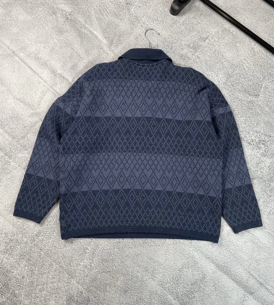 Lacoste × Vintage Vintage rare Lacoste knit Aztec sweater Size US M / EU 48-50 / 2 - 3 Thumbnail