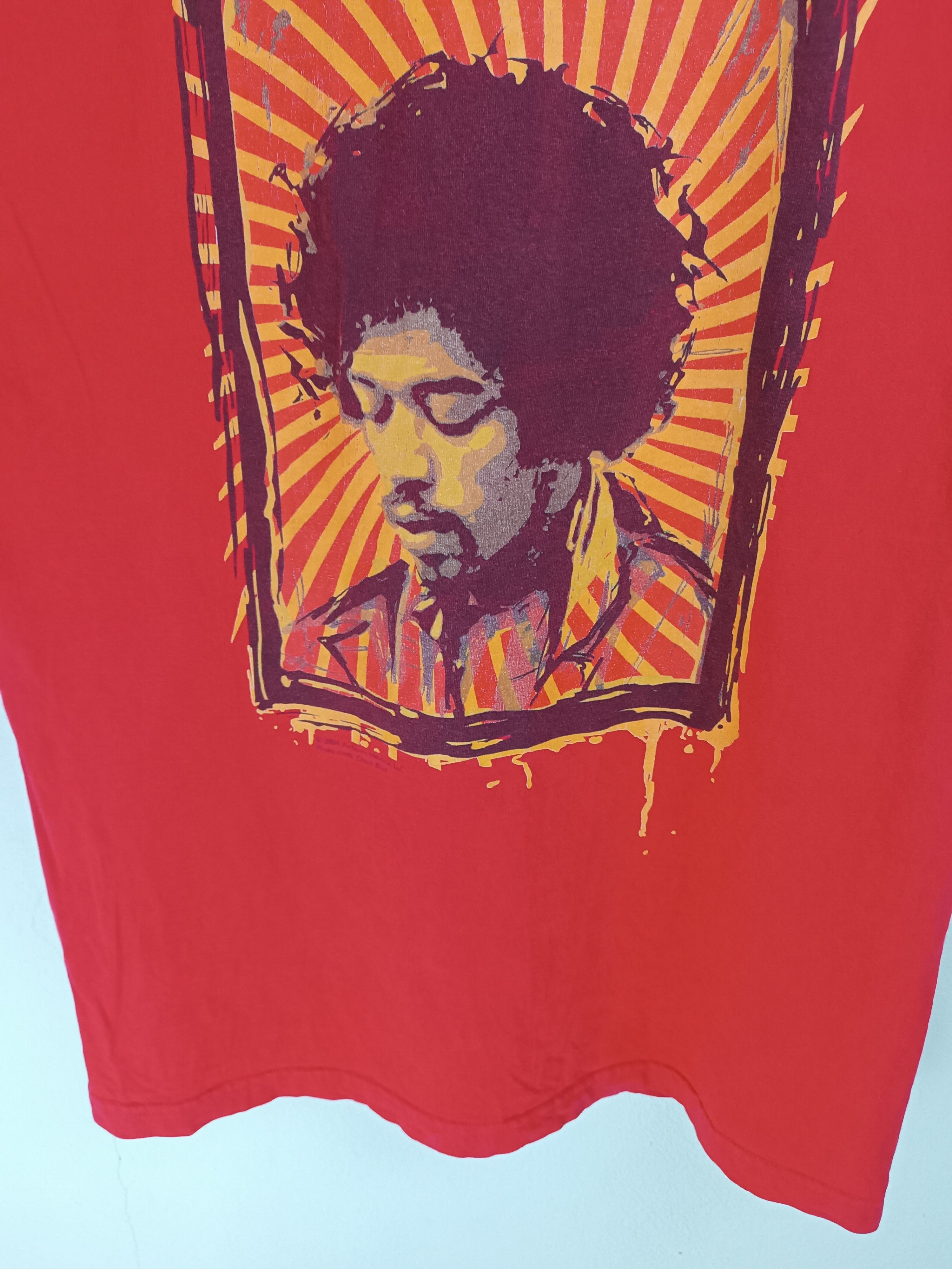 Band Tees VINTAGE 2004 JIMI HENDRIX Y2K TEE joplin clapton morrison Size US L / EU 52-54 / 3 - 6 Thumbnail