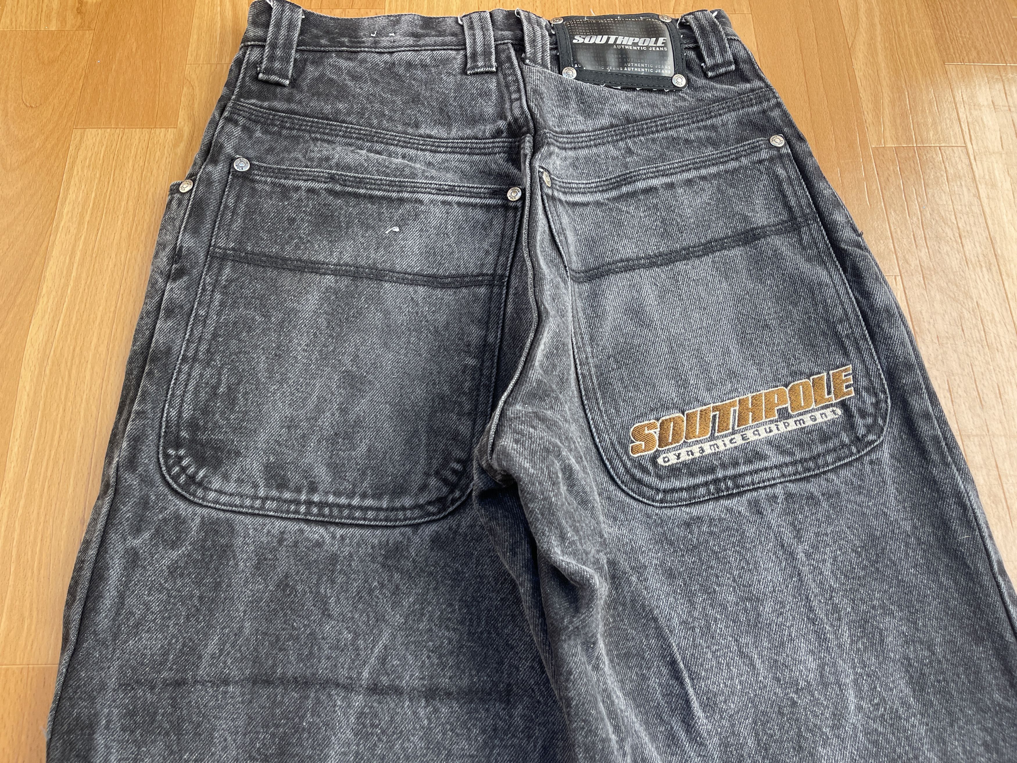 Southpole Southpole jeans, baggy vintage South Pole 90s hip hop Y2K 26 Size US 26 / EU 42 - 5 Thumbnail