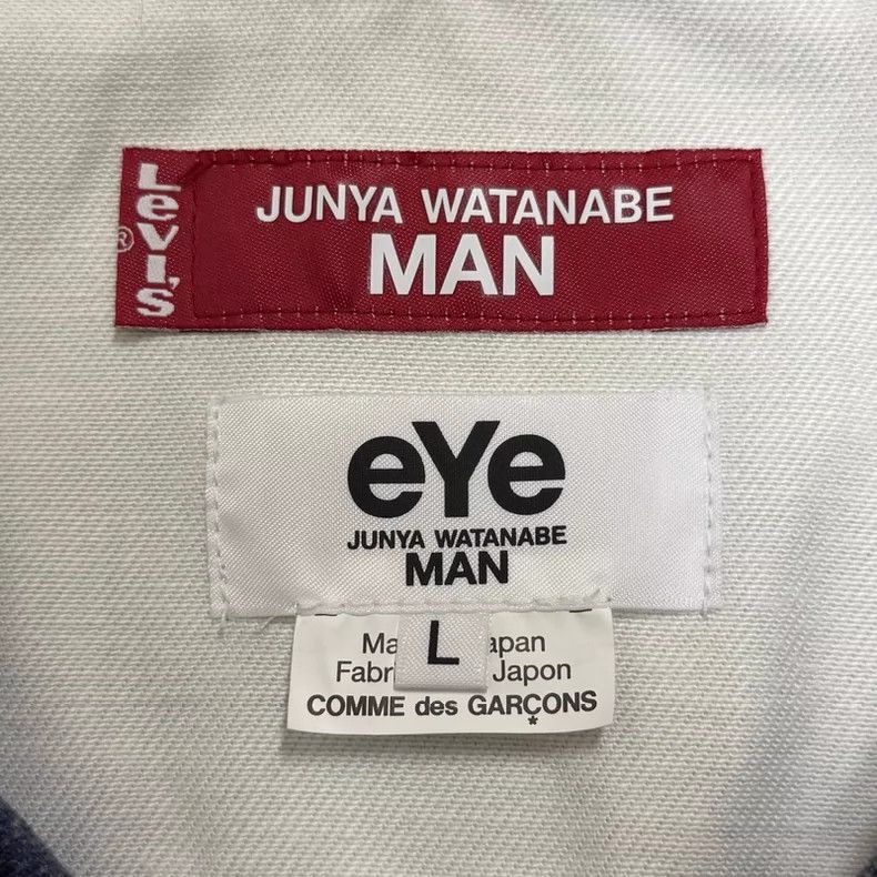 Junya Watanabe Junya Watanabe Co-branded inkjet printed denim jacket Size US L / EU 52-54 / 3 - 4 Thumbnail