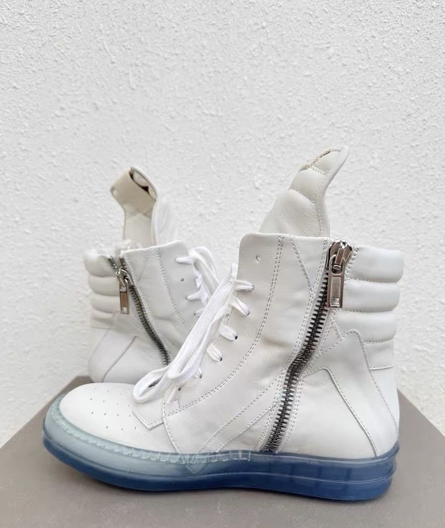 Rick Owens Rick Owens high-top shoes with transparent sole Size US 8 / IT 38 - 5 Thumbnail