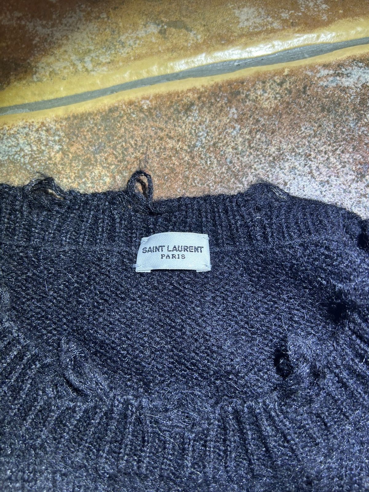 Yves Saint Laurent Sain Laurent mohair sweater Size US S / EU 44-46 / 1 - 4 Thumbnail