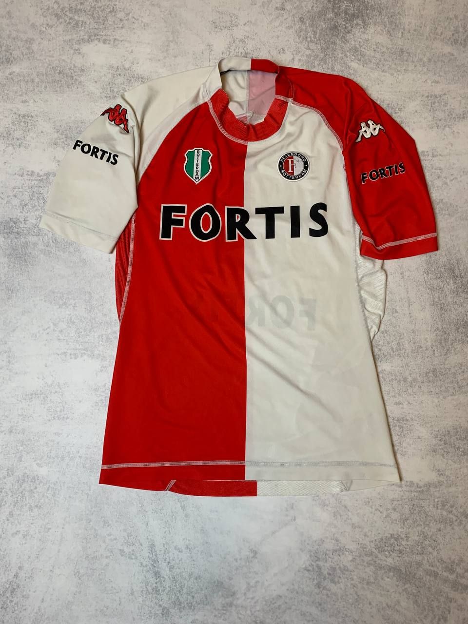 Pre-owned Kappa Rotterdam Netherlands Vintage Jersey In Red
