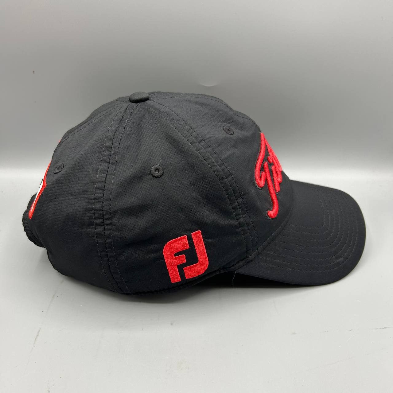 Titleist Titleist Golf Hat Men Footjoy Pro V1 Strap Back Cap Size ONE SIZE - 4 Thumbnail