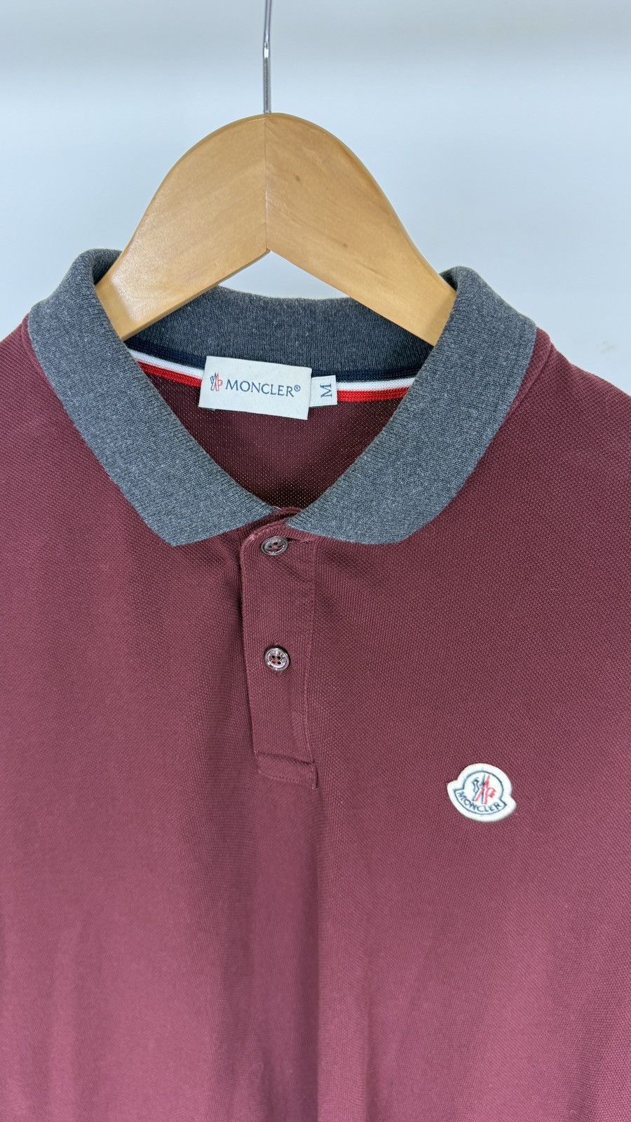 Moncler Moncler Polo Long Sleeve Size US M / EU 48-50 / 2 - 2 Thumbnail
