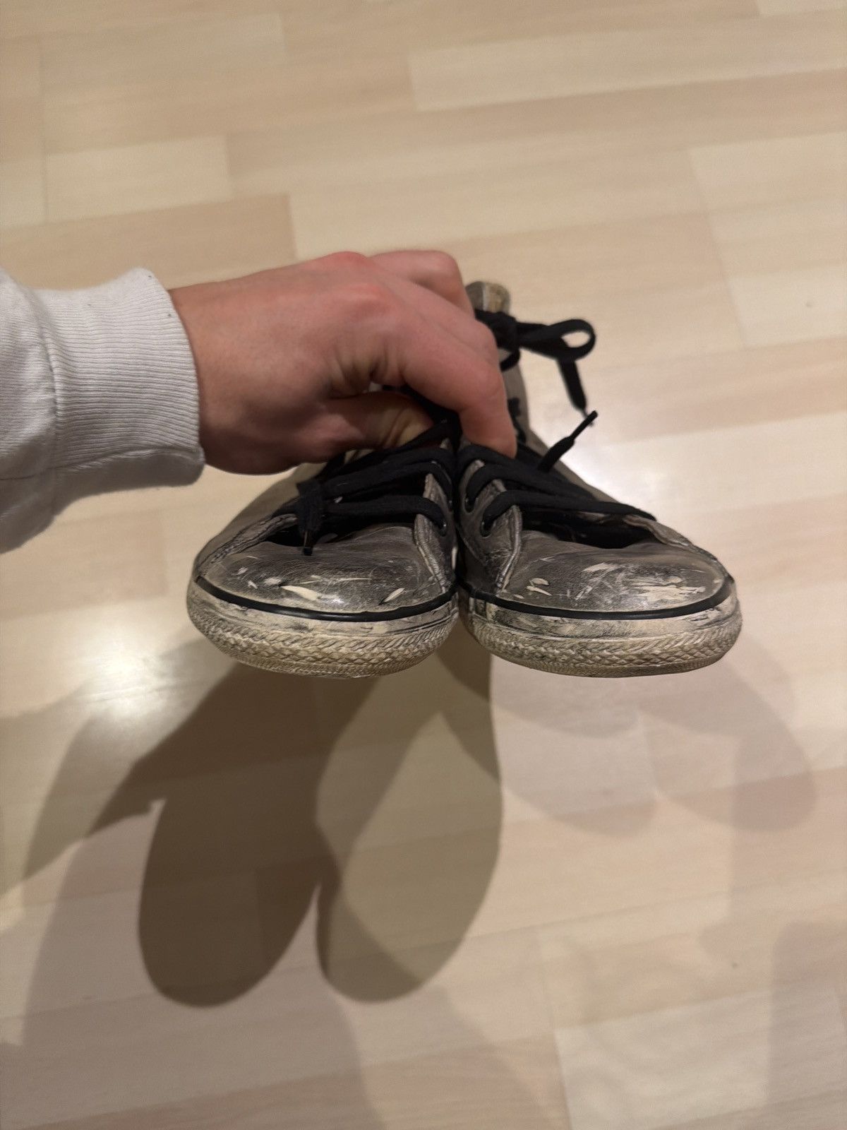 John Varvatos John Varvatos x Converse High Sneakers Size US 7.5 / EU 40-41 - 11 Thumbnail