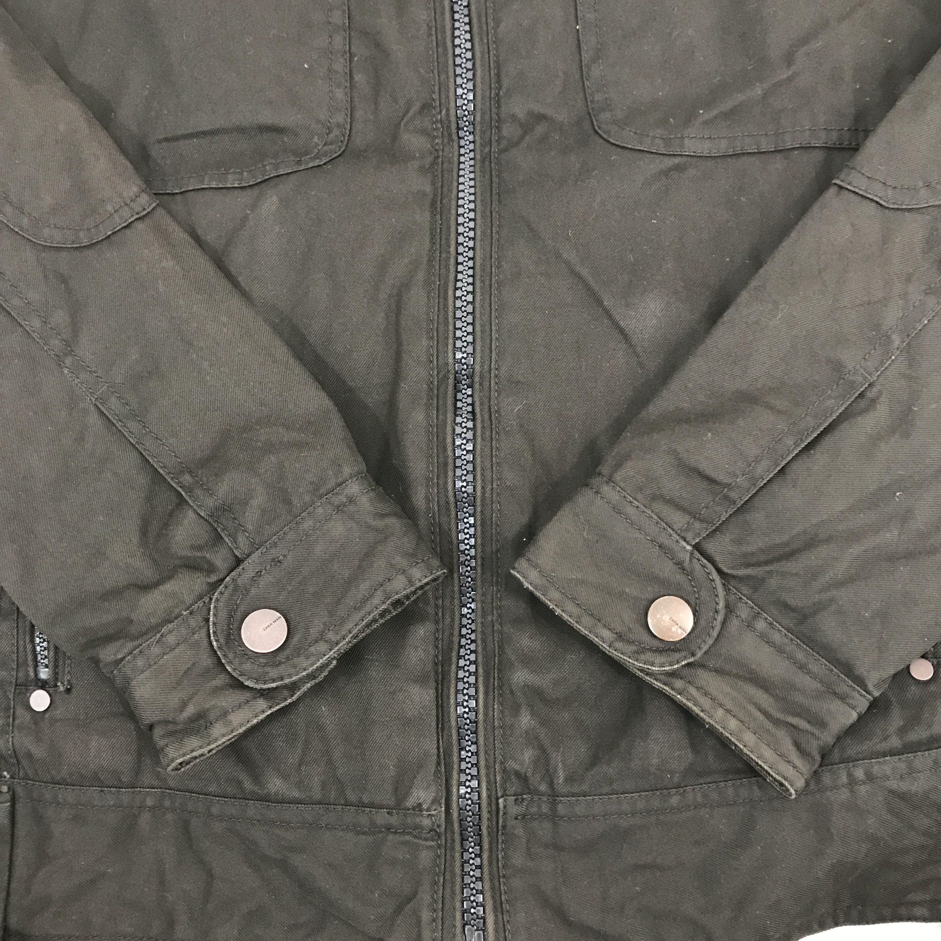 Vintage × Zara Vintage Zara Man workers style design Jacket Size US XL / EU 56 / 4 - 9 Thumbnail