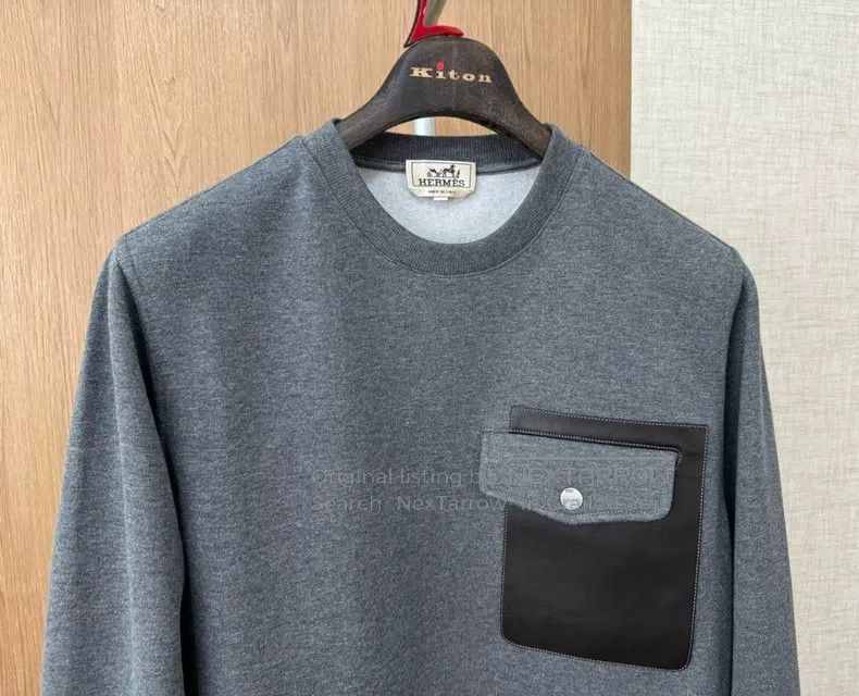 Hermes Hermes Hoodie Size US L / EU 52-54 / 3 - 4 Thumbnail
