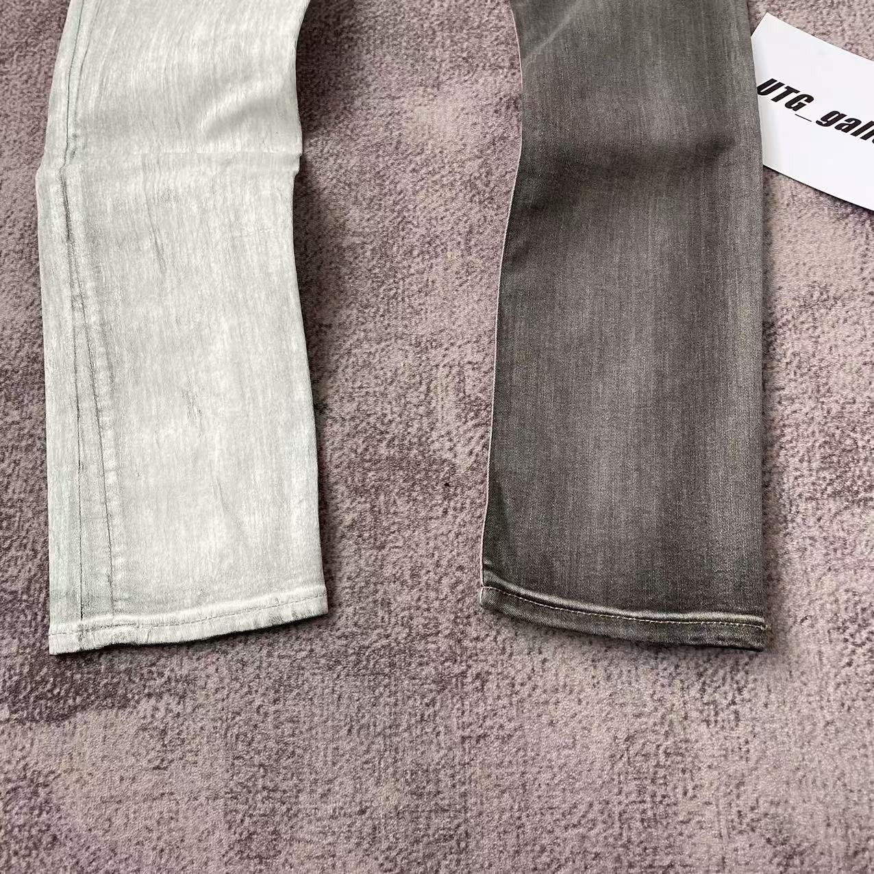 Rick Owens Rick Owens White Waxed Tyrone Cut Denim Jeans "SAMPLE" 20SS Size US 31 - 5 Thumbnail