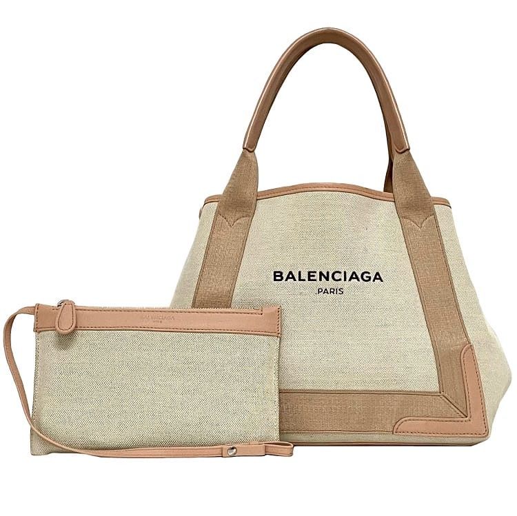 Balenciaga BALENCIAGA Tote Bag Neutrals Cotton Size ONE SIZE - 1 Thumbnail