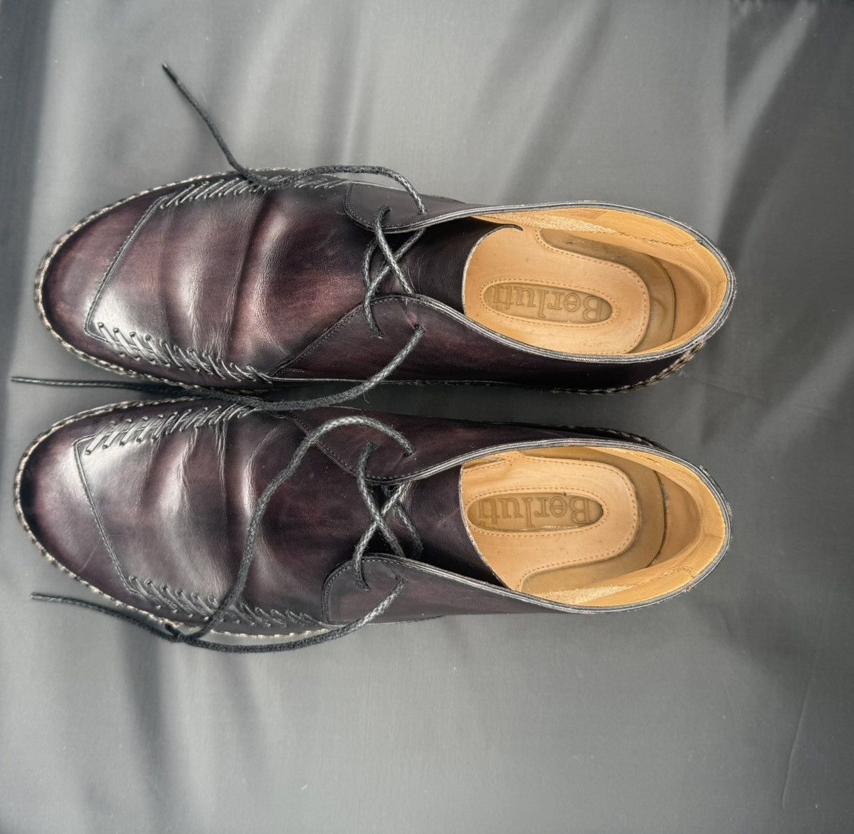 Berluti Berluti Vintage "Indio" Leather Chukka Boots Size US 8 / EU 41 - 8 Thumbnail