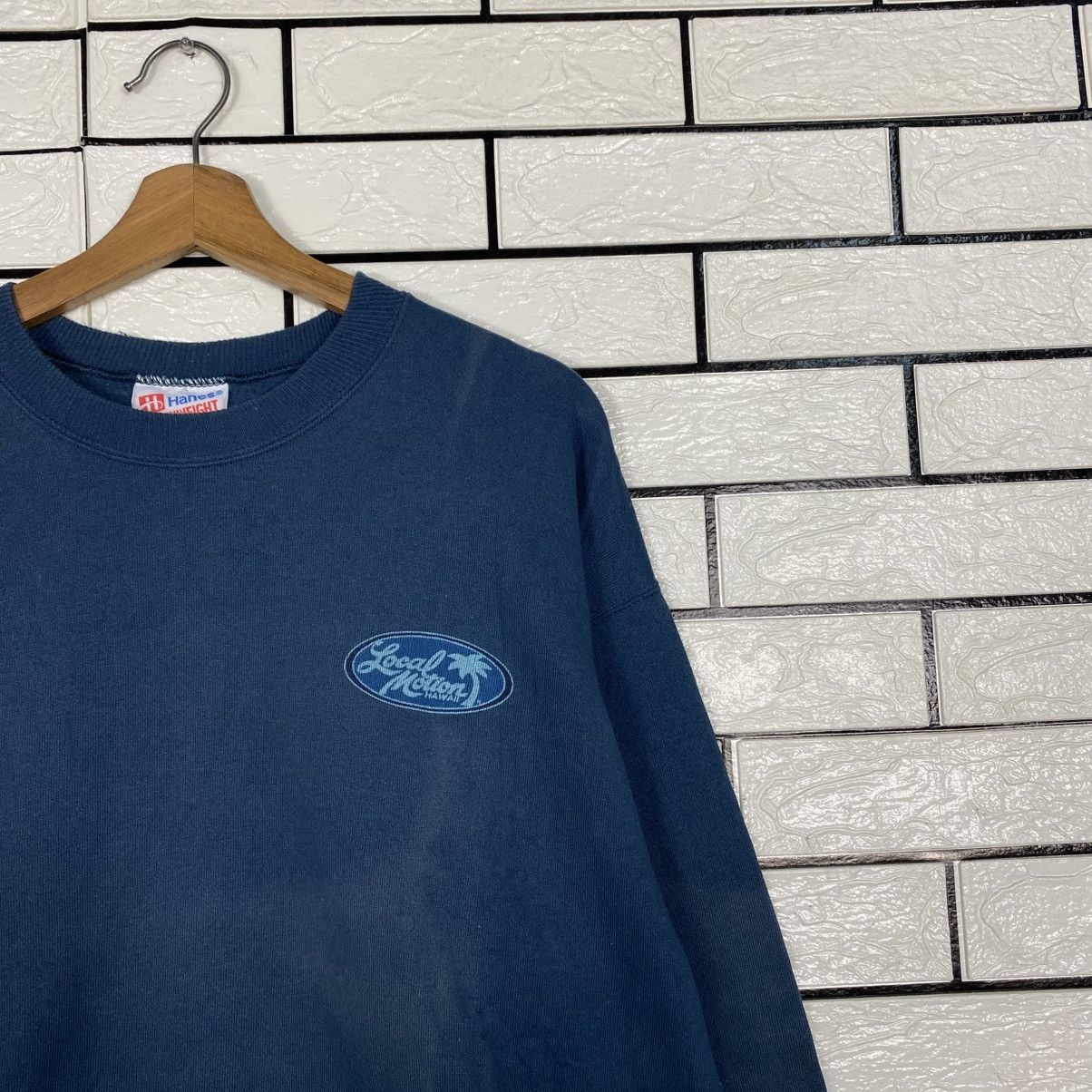 Vintage 📌Vintage Sweatshirt Local Motion Hawaii Big Logo Made in Usa Size US L / EU 52-54 / 3 - 7 Thumbnail