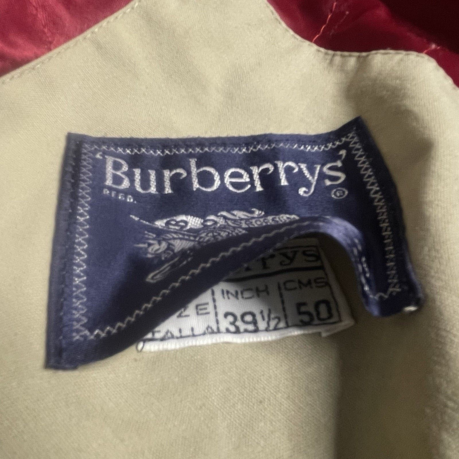 Burberry vintage Burberry Trench Coat winter jacket COTTON WAX Beige Size US L / EU 52-54 / 3 - 20 Thumbnail
