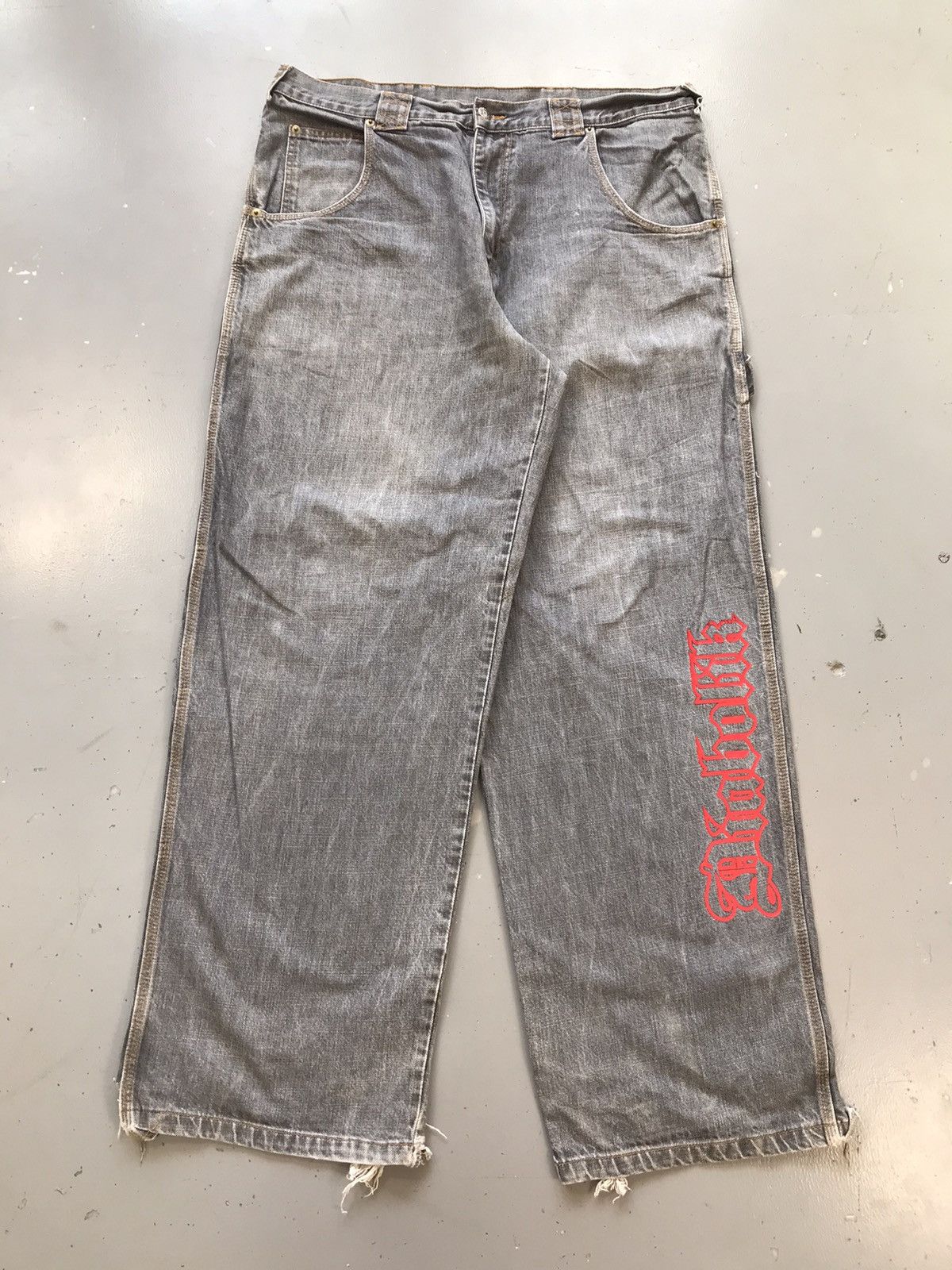 JNCO × Southpole × Vintage Vintage diabolic big pocket baggyfit denim Size US 36 / EU 52 - 1 Thumbnail