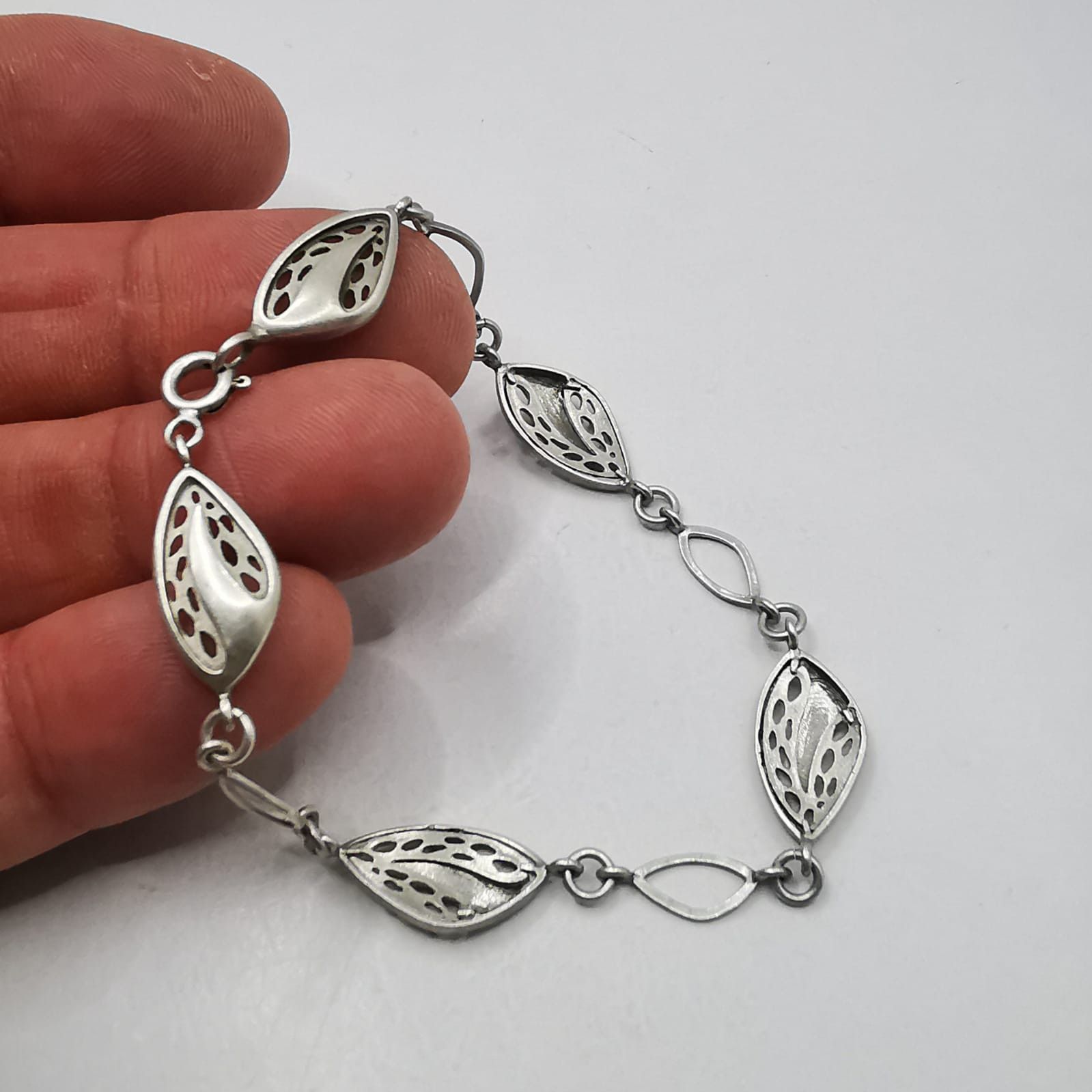 Vintage Vintage Bracelet Jewelry,925 Sterling Silver,Handmade 6,11g Size ONE SIZE - 3 Thumbnail