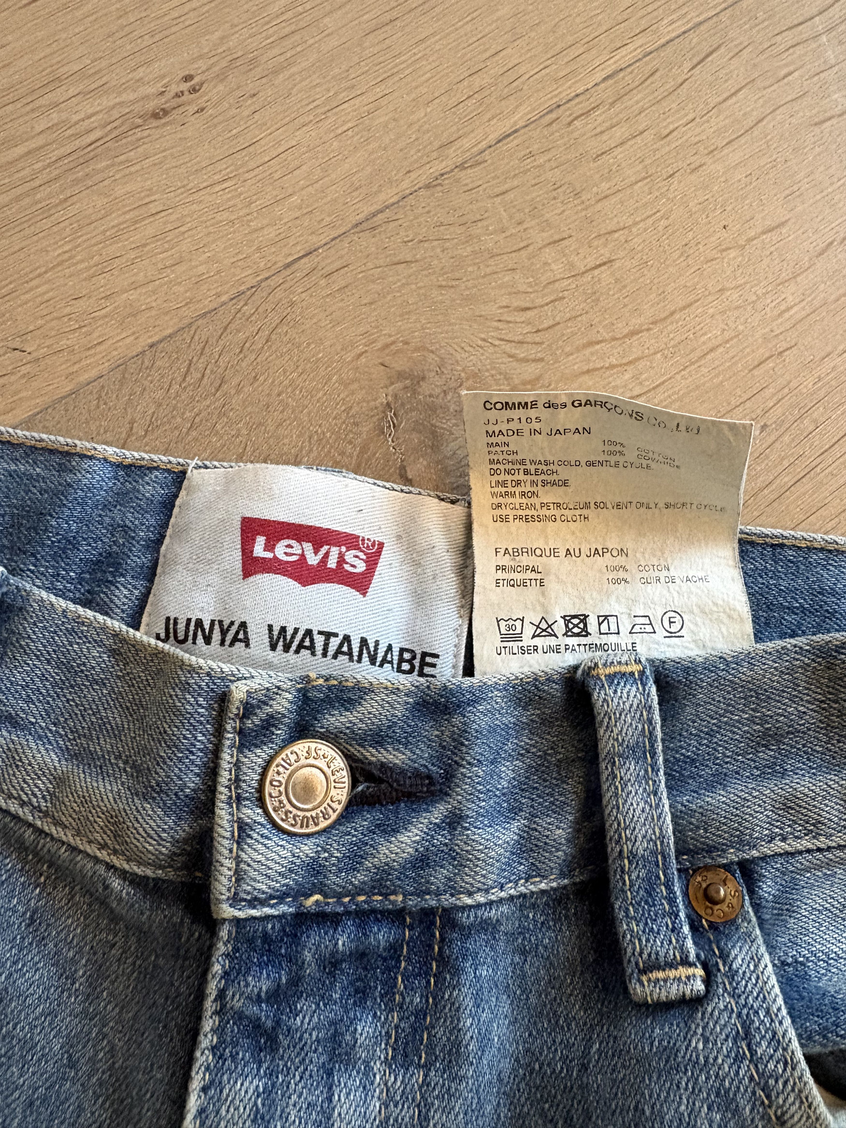 Junya Watanabe × Levi's Light wash baggy relaxed straight jean Size US 32 / EU 48 - 5 Thumbnail